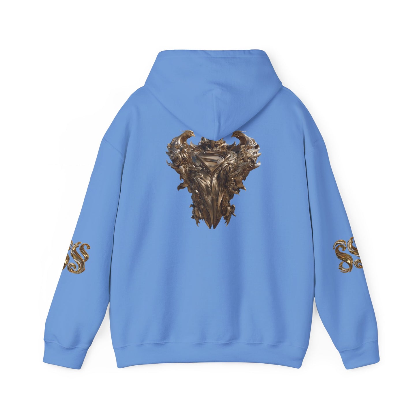 Epic Superhero Hoodie with Metallic Design - Unisex Heavy Blend™