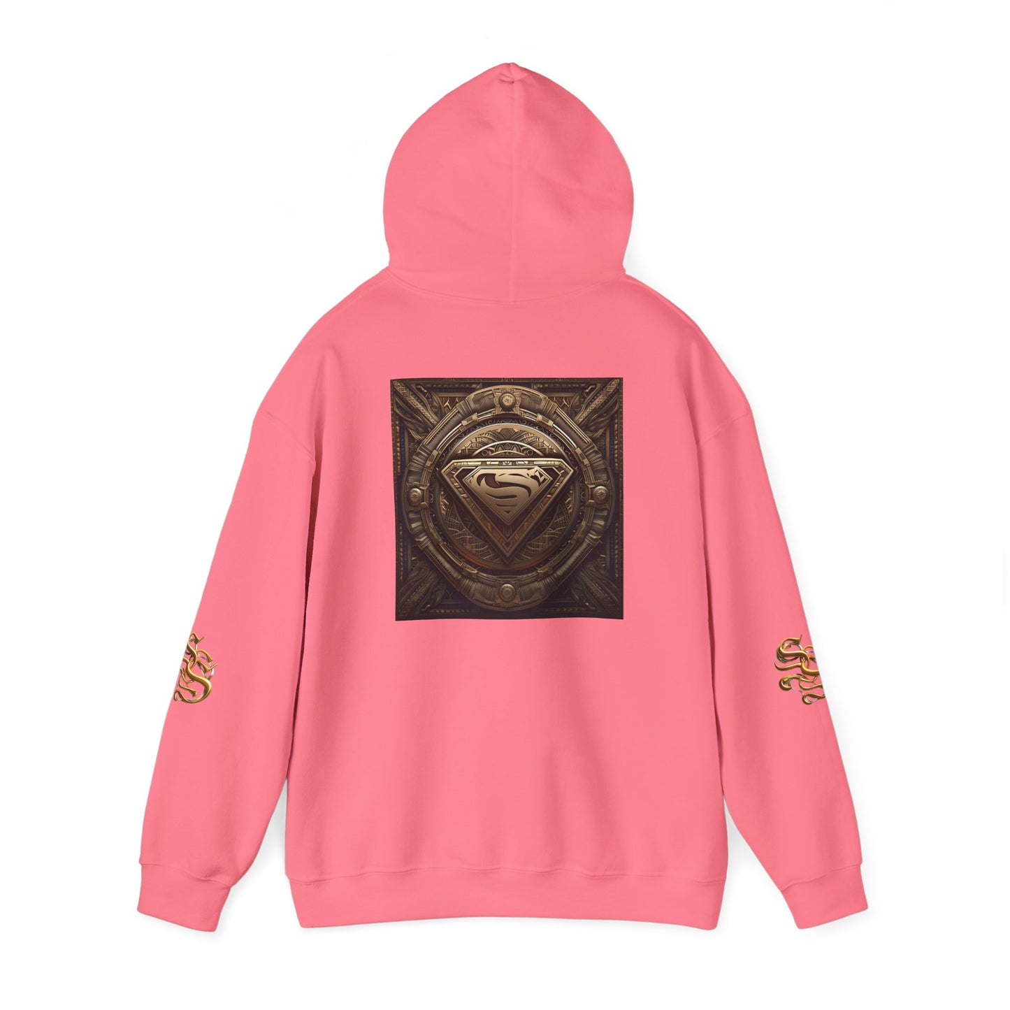 Superhero Emblem Unisex Hoodie - Heavy Blend™ Sweatshirt