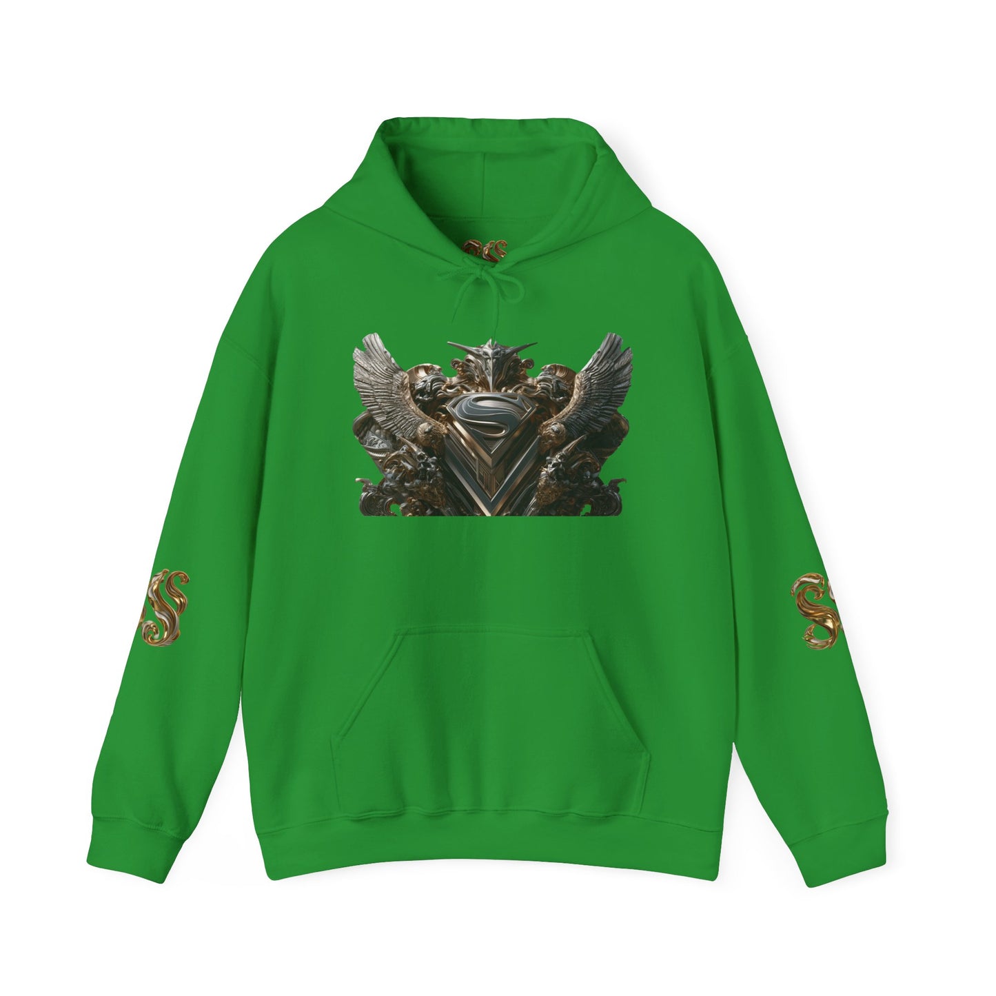 Epic Fantasy Unisex Hooded Sweatshirt with Bold Design