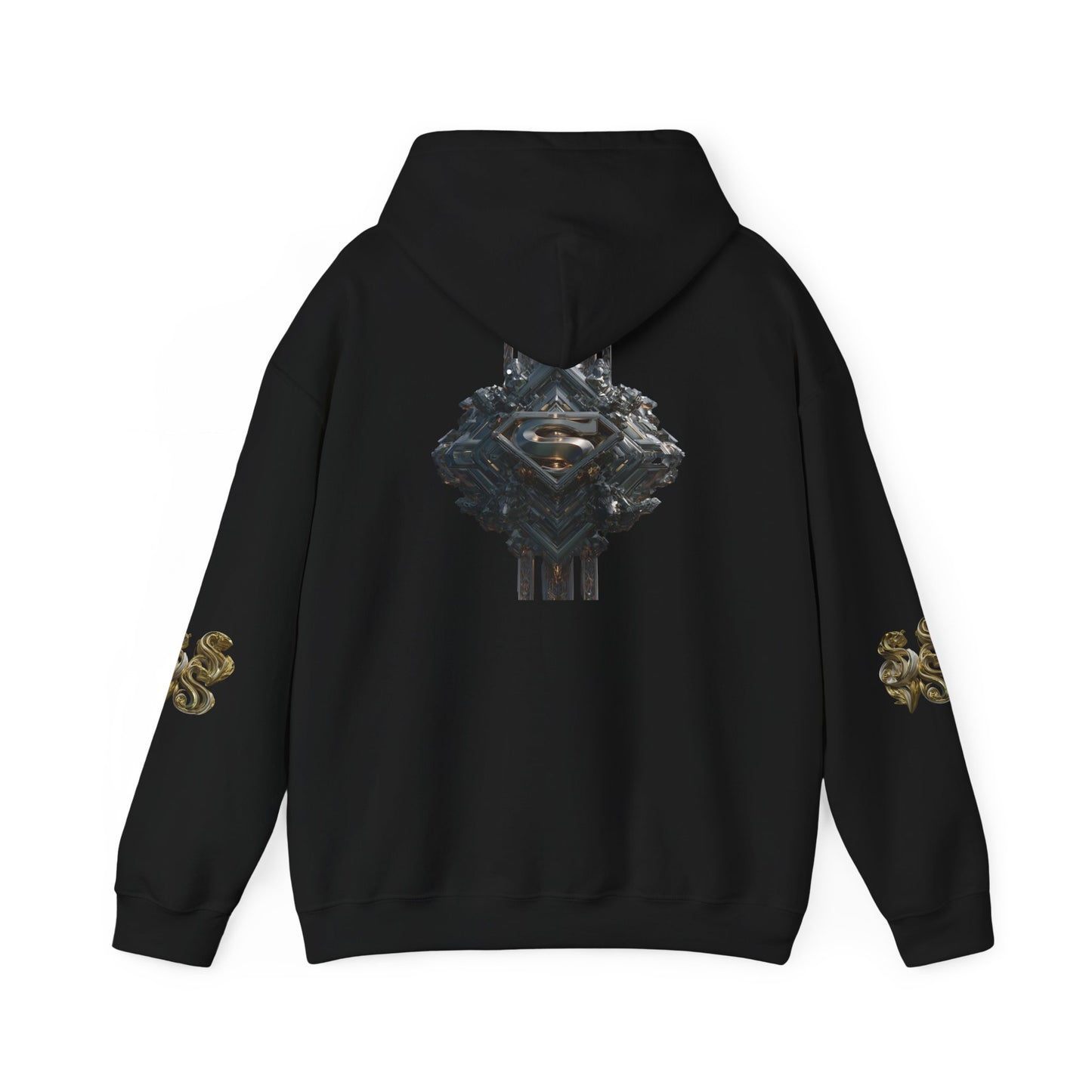 Fantasy-Inspired Unisex Heavy Blend Hoodie - Mythical Design for Cozy Wear