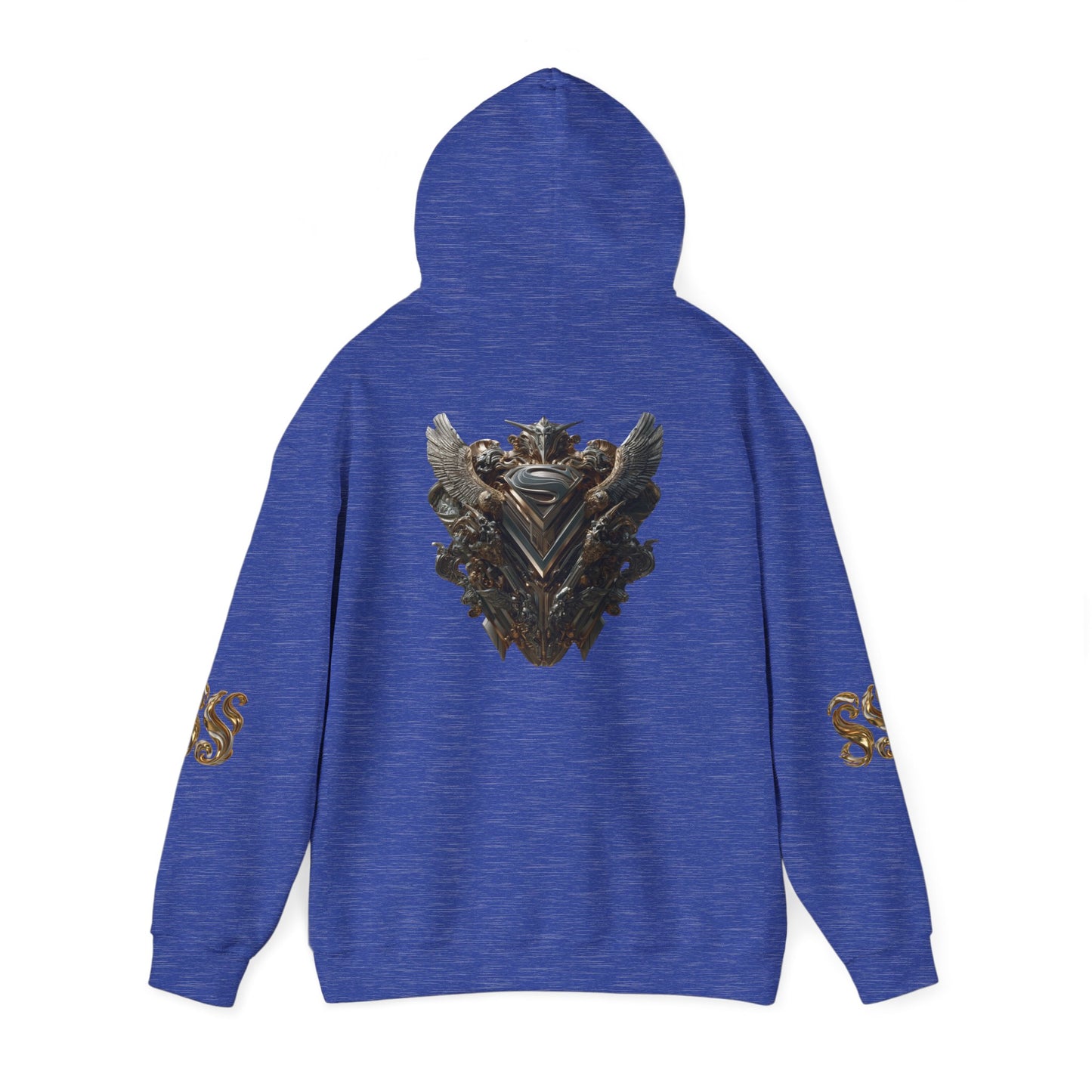 Epic Fantasy Unisex Hooded Sweatshirt with Bold Design