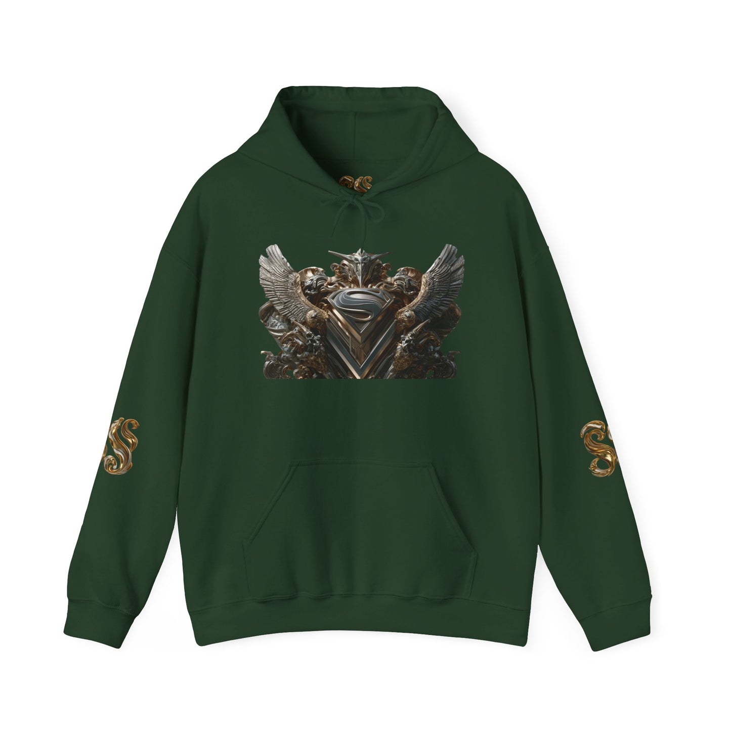 Epic Fantasy Unisex Hooded Sweatshirt with Bold Design