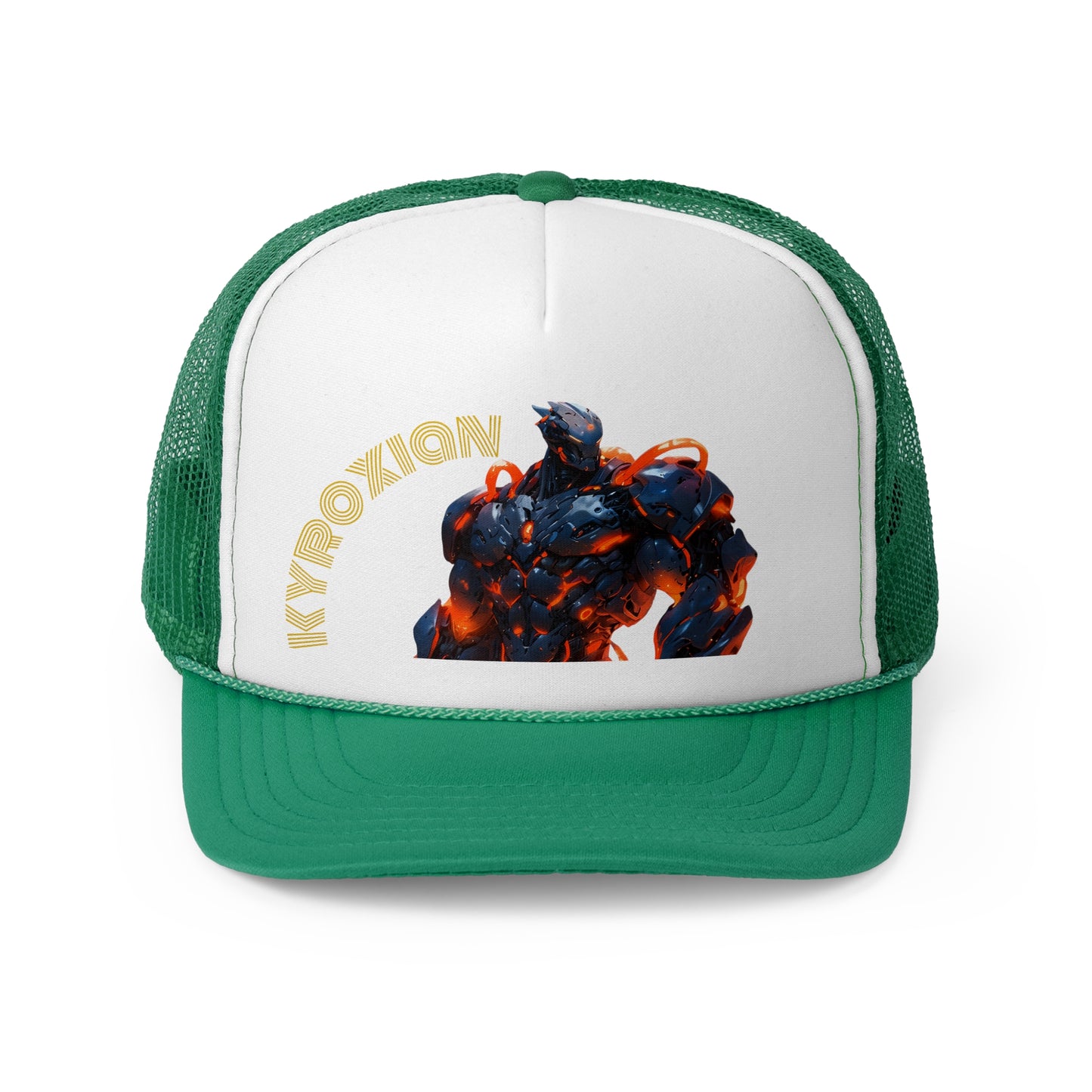 Cyberpunk Trucker Cap - Futuristic Design for Tech Lovers