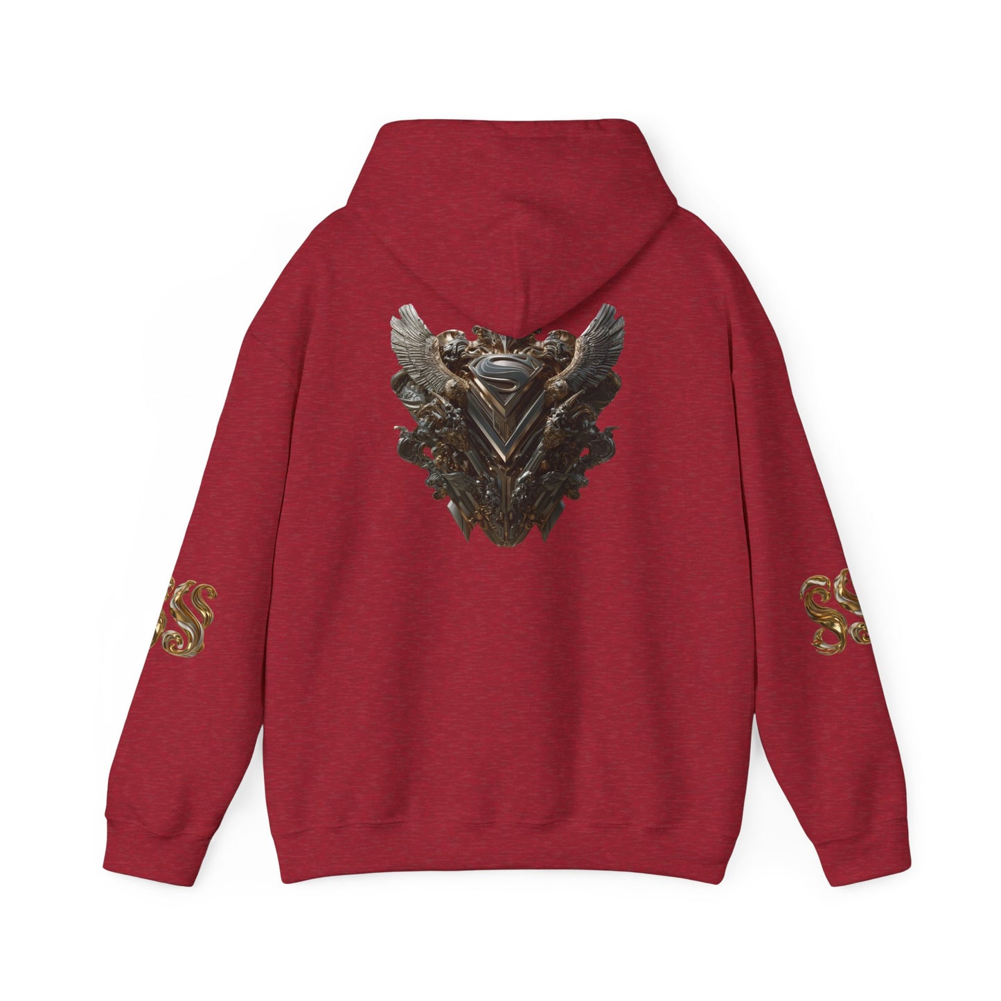 Epic Fantasy Unisex Hooded Sweatshirt with Bold Design