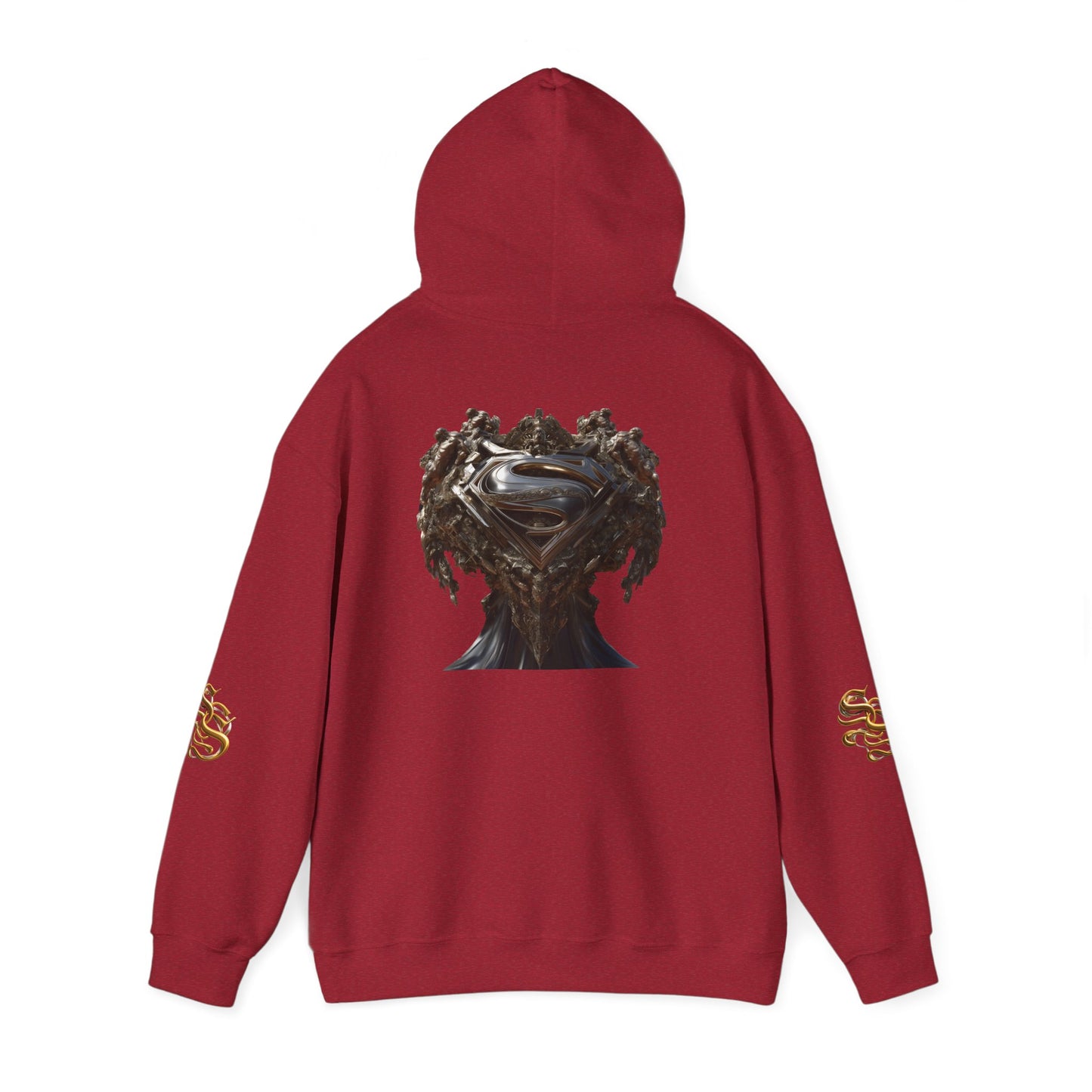 Unisex Heavy Blend™ Superhero Graphic Hoodie - Bold and Stylish Apparel for Fans