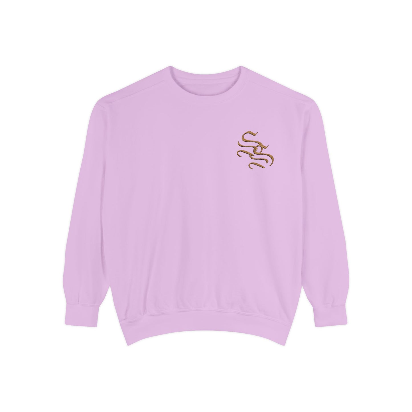 Eco-Friendly Unisex Garment-Dyed Sweatshirt with Stylish Design