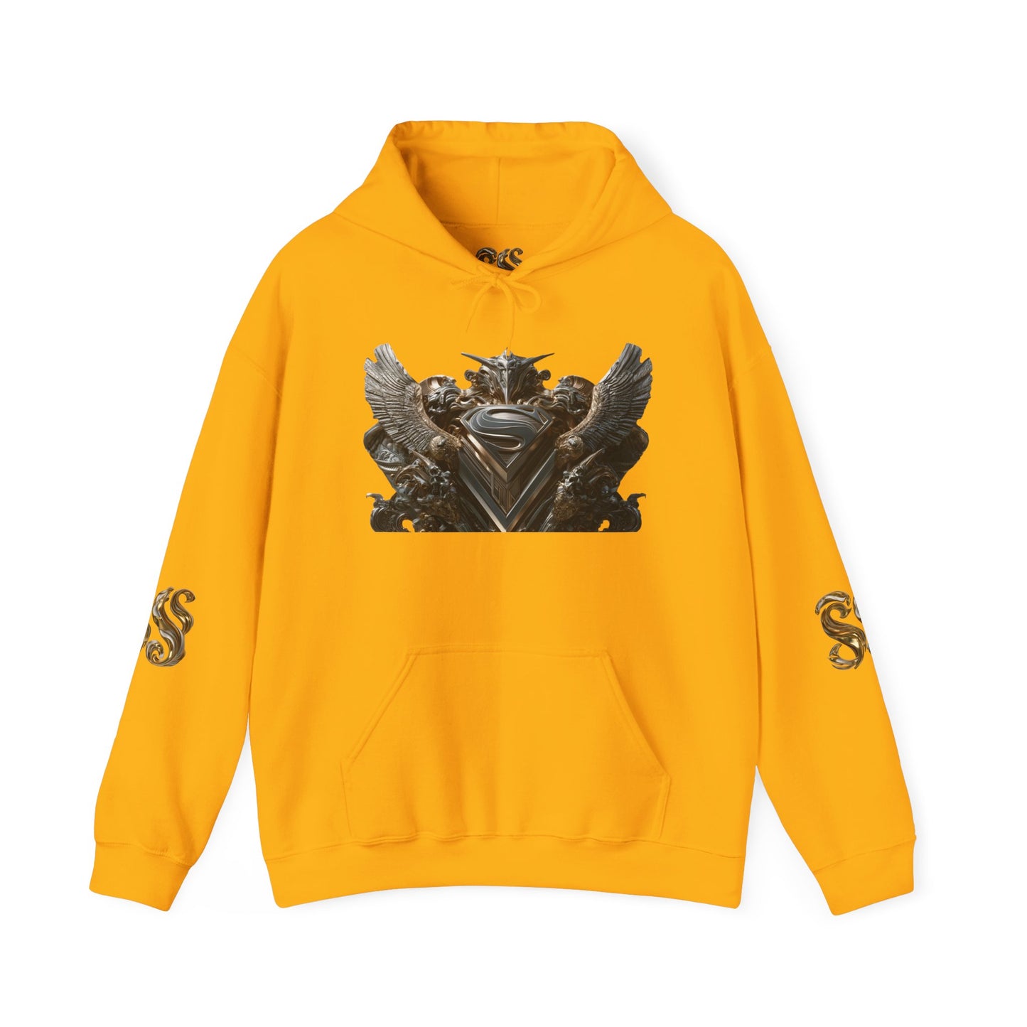 Epic Fantasy Unisex Hooded Sweatshirt with Bold Design