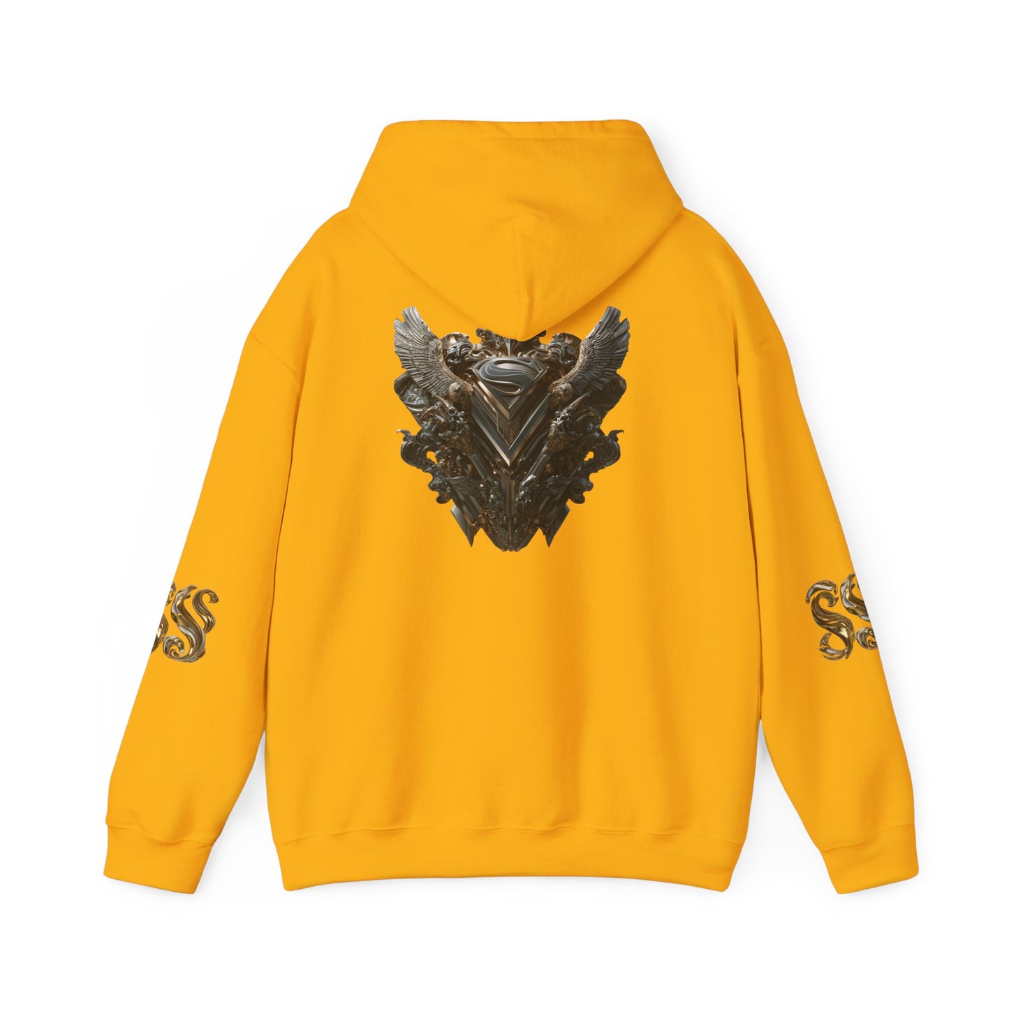 Epic Fantasy Unisex Hooded Sweatshirt with Bold Design
