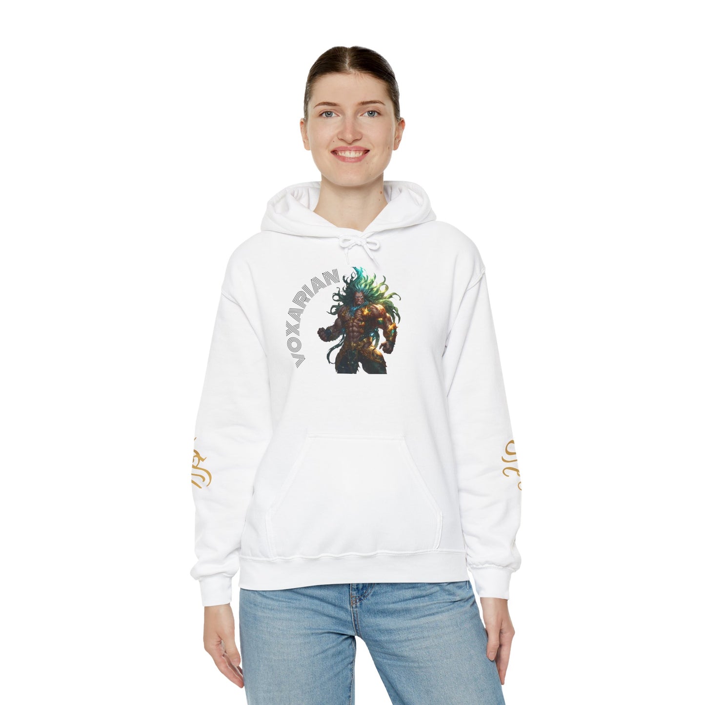 Vokarian Unisex Heavy Blend Hoodie - Artistic Design for Creative Souls