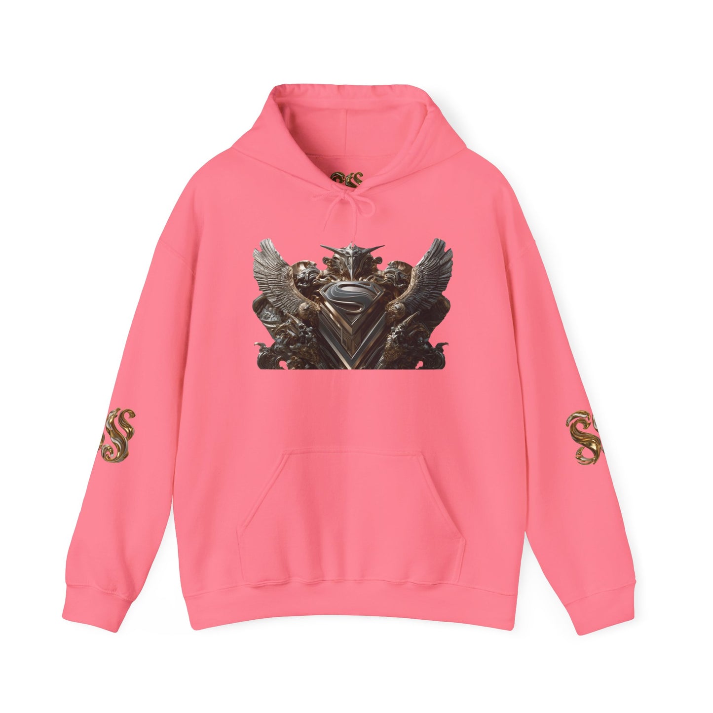 Epic Fantasy Unisex Hooded Sweatshirt with Bold Design