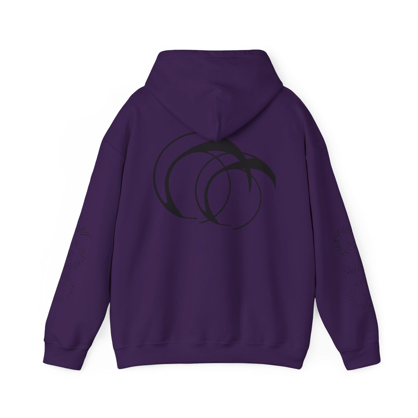 Golden Warrior Hoodie - Unisex Heavy Blend Sweatshirt with Artistic Design