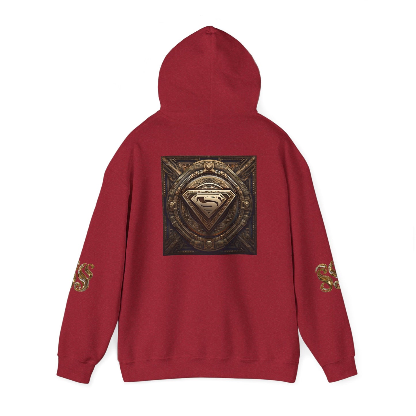 Superman Inspired Unisex Hooded Sweatshirt - Heavy Blend™