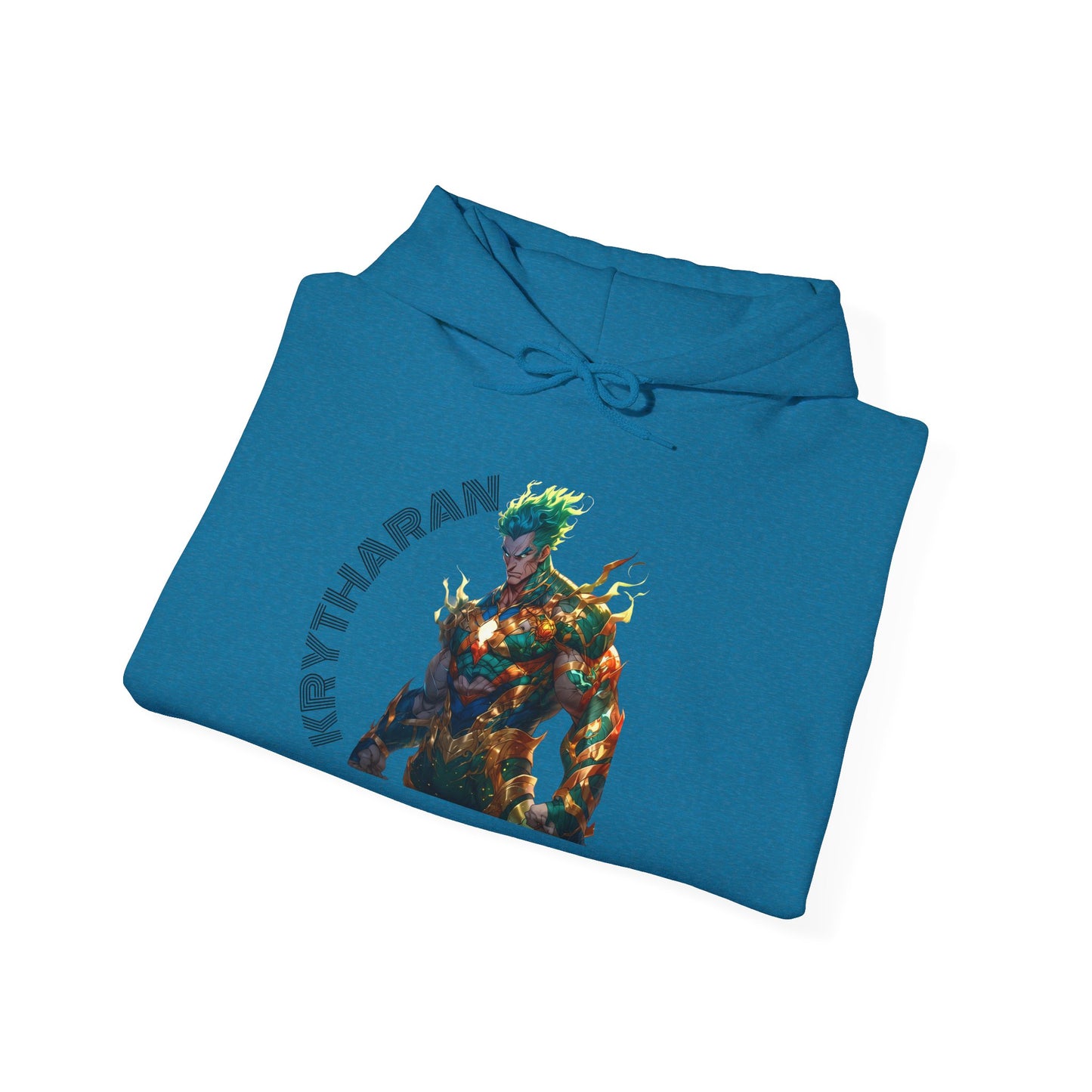 Fantasy Graphic Hooded Sweatshirt - Perfect for Gamers and Art Lovers