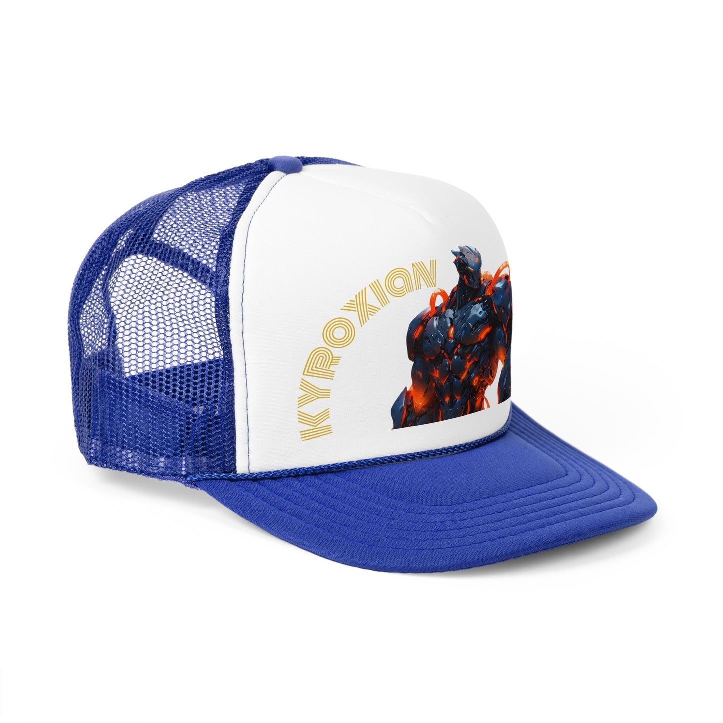 Cyberpunk Trucker Cap - Futuristic Design for Tech Lovers