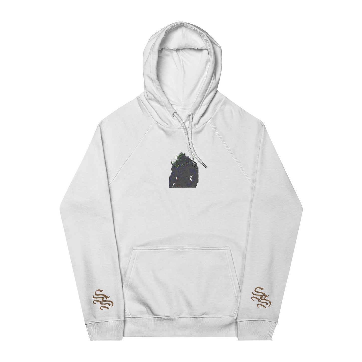 Unisex Eco Raglan Hoodie (Embroidery)