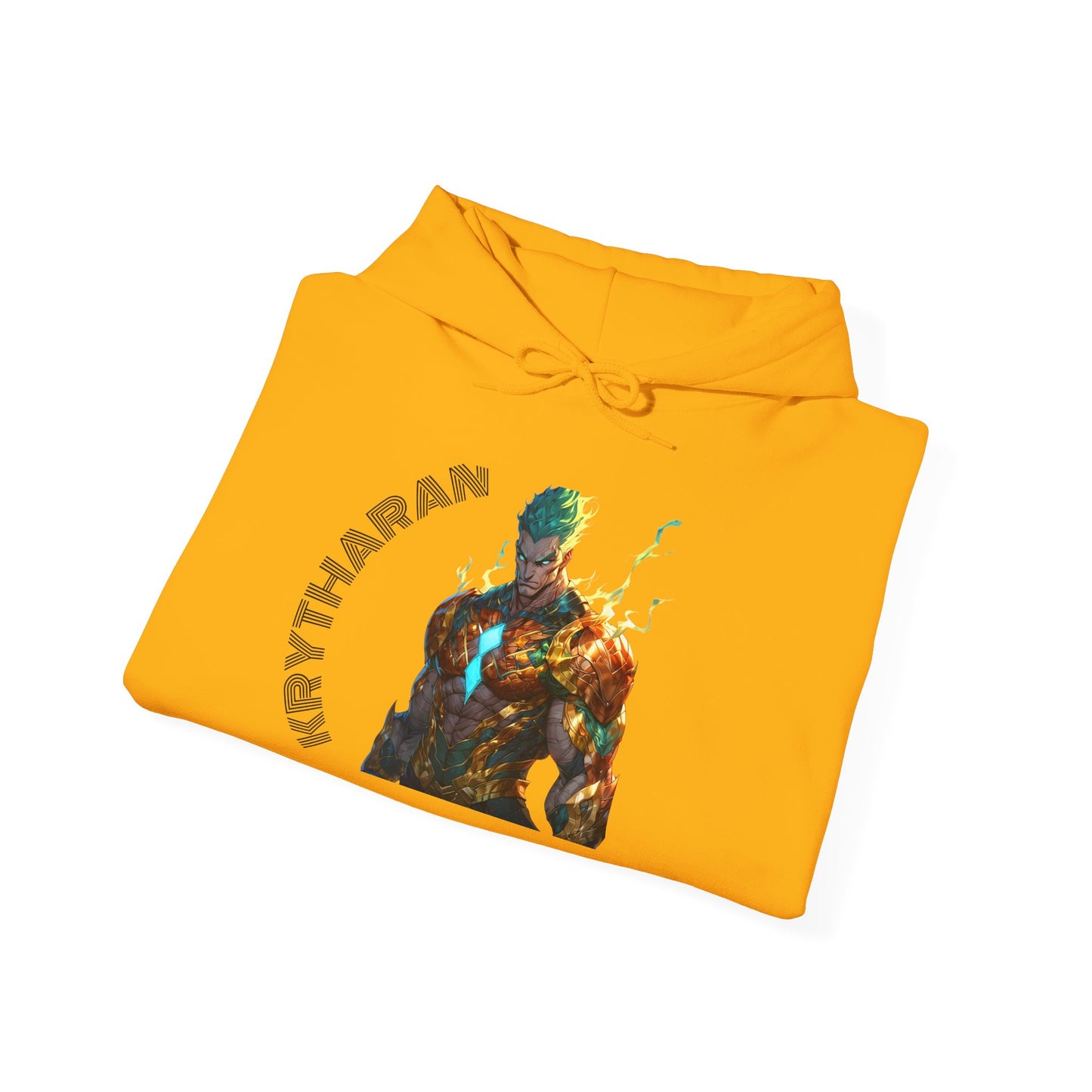 KRYTHARAN Graphic Unisex Hooded Sweatshirt - Unique Art Design
