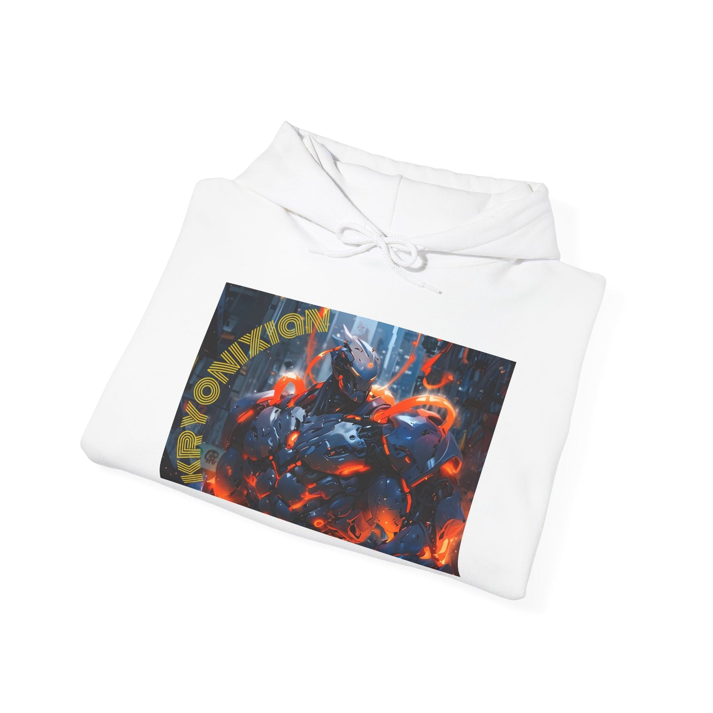 Kryonixan in the city Unisex Heavy Blend™ Hoodie – Street Style Art for Everyday Wear