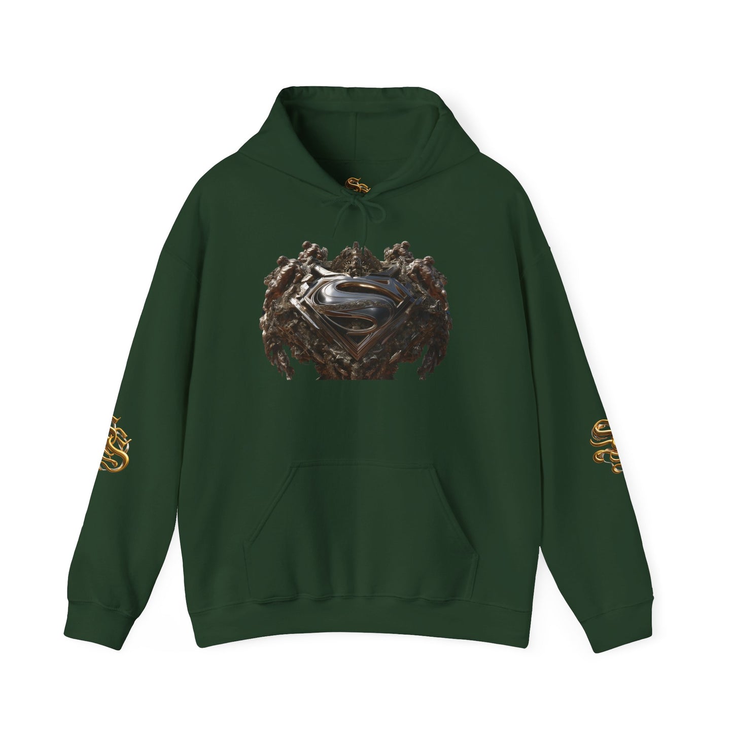 Unisex Heavy Blend™ Superhero Graphic Hoodie - Bold and Stylish Apparel for Fans