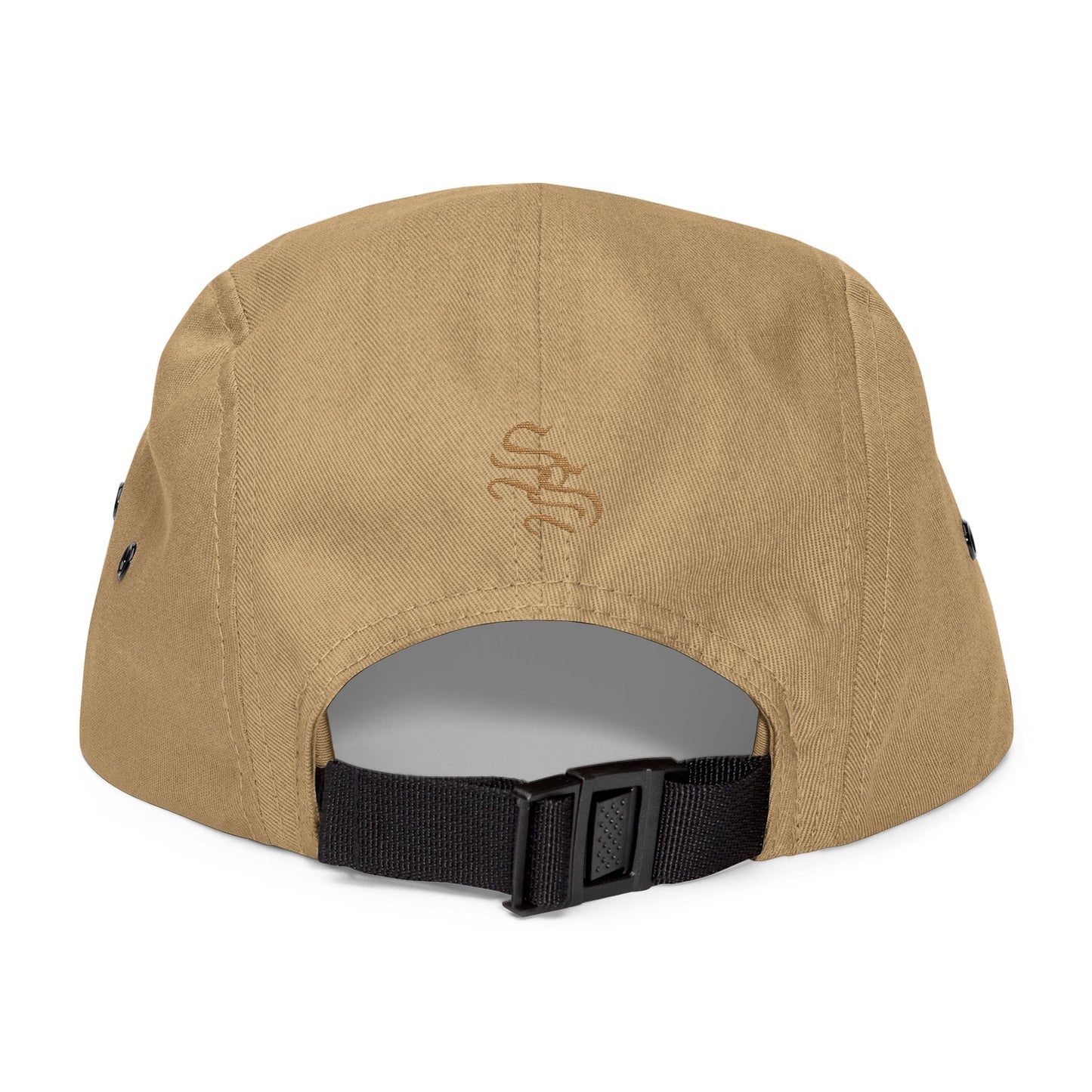 Stylish 5 Panel Cap with Embroidered Design - Trendy Headwear for Outdoor Adventures