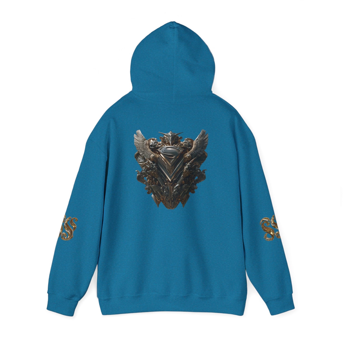 Epic Fantasy Unisex Hooded Sweatshirt with Bold Design