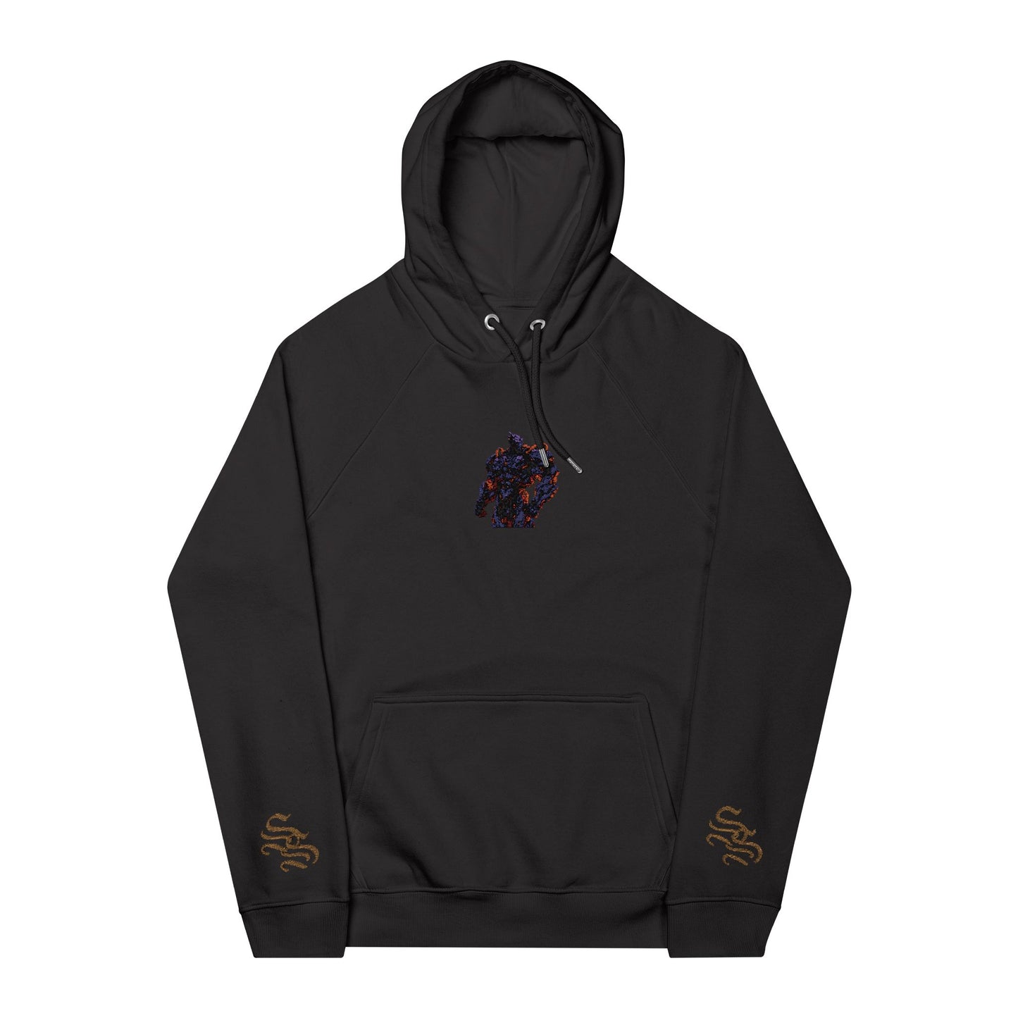 Unisex Eco-Friendly Embroidered Hoodie - Stylish Comfort for Everyday Wear