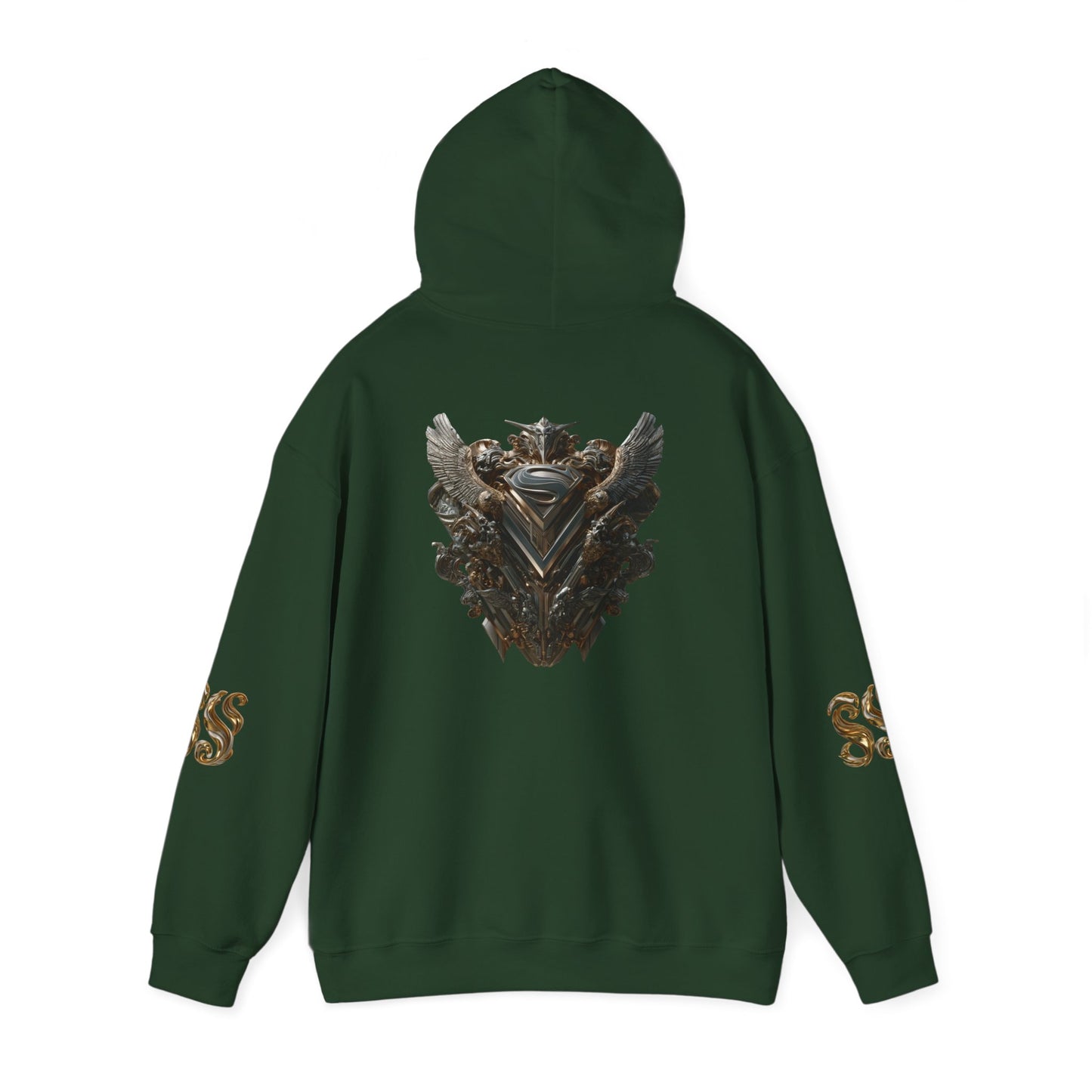 Epic Fantasy Unisex Hooded Sweatshirt with Bold Design