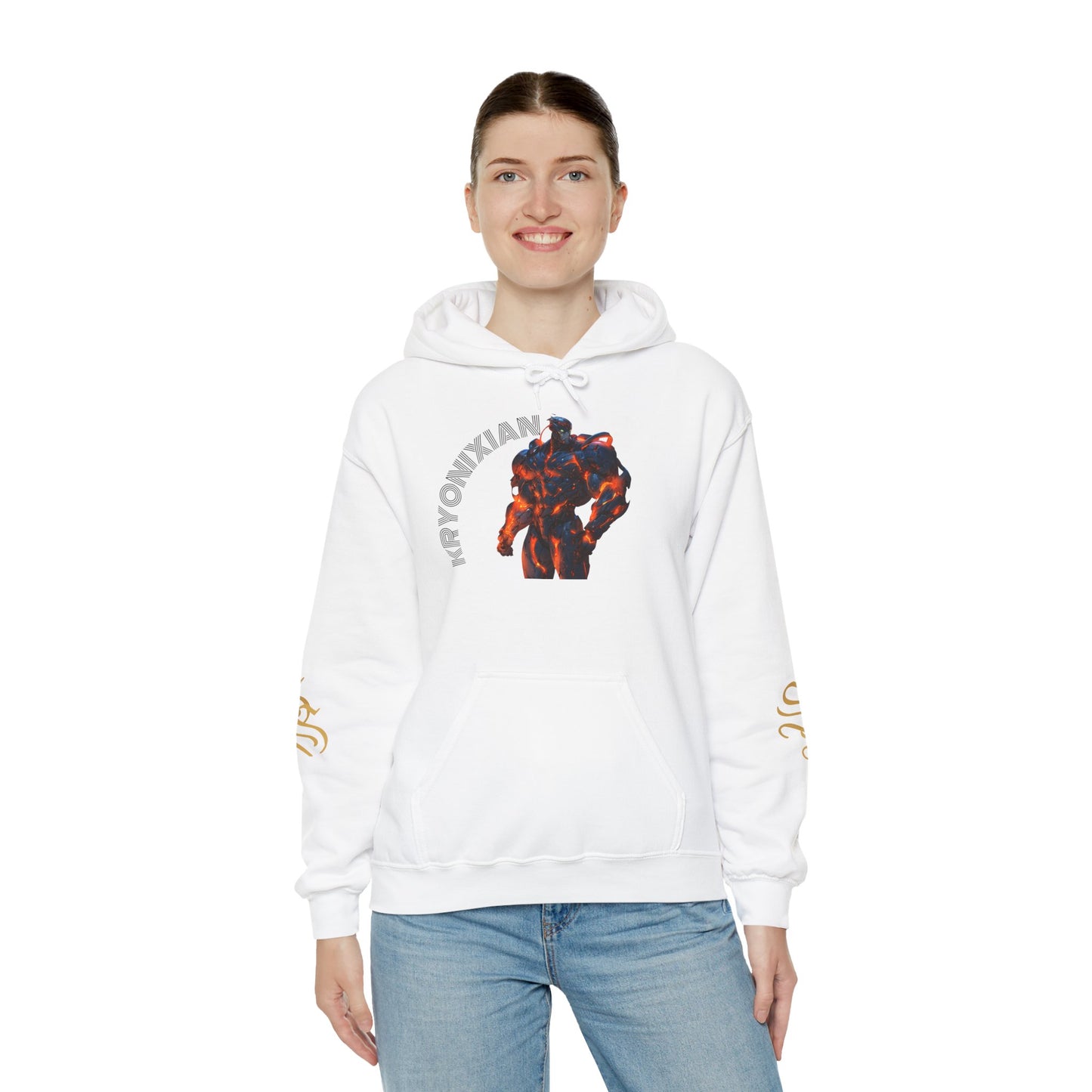 KRYONIXIAN Unisex Heavy Blend™ Hooded Sweatshirt - Stylish Streetwear for Men and Women