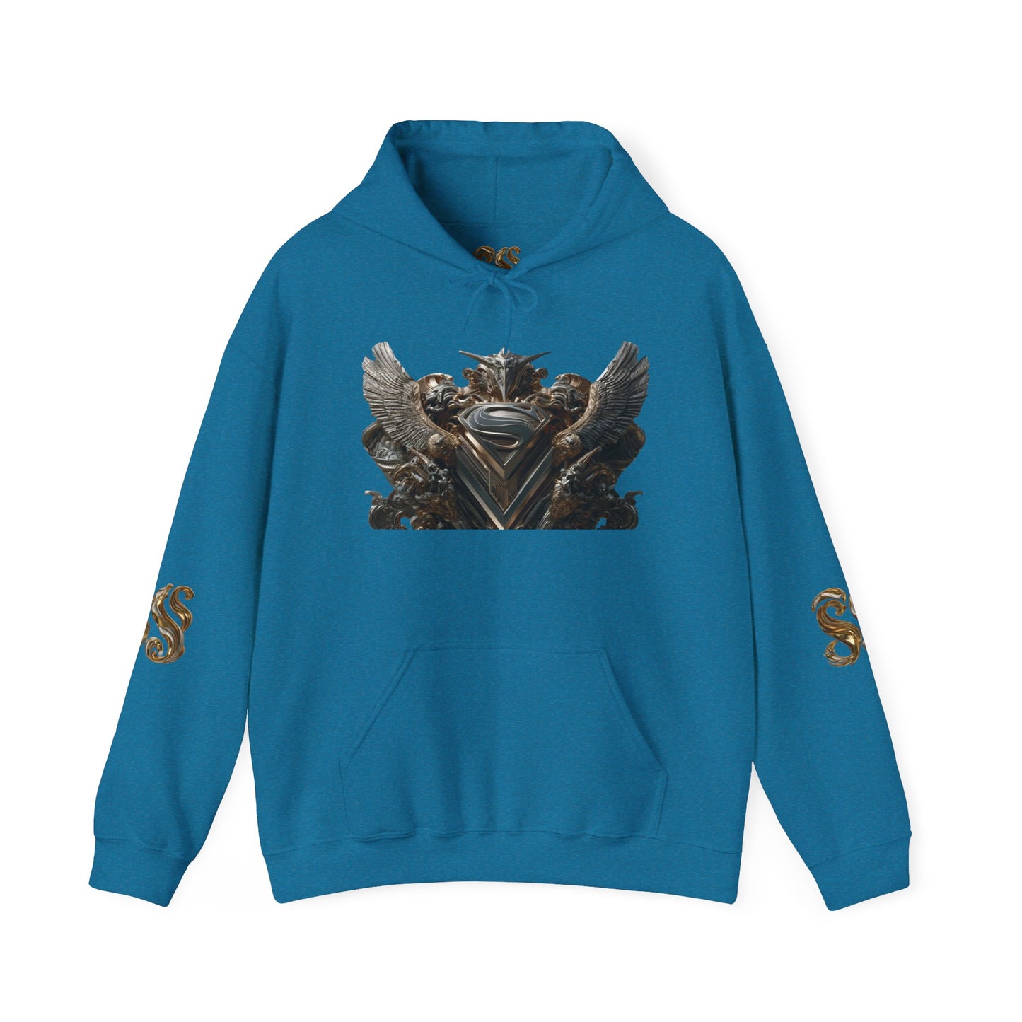 Epic Fantasy Unisex Hooded Sweatshirt with Bold Design