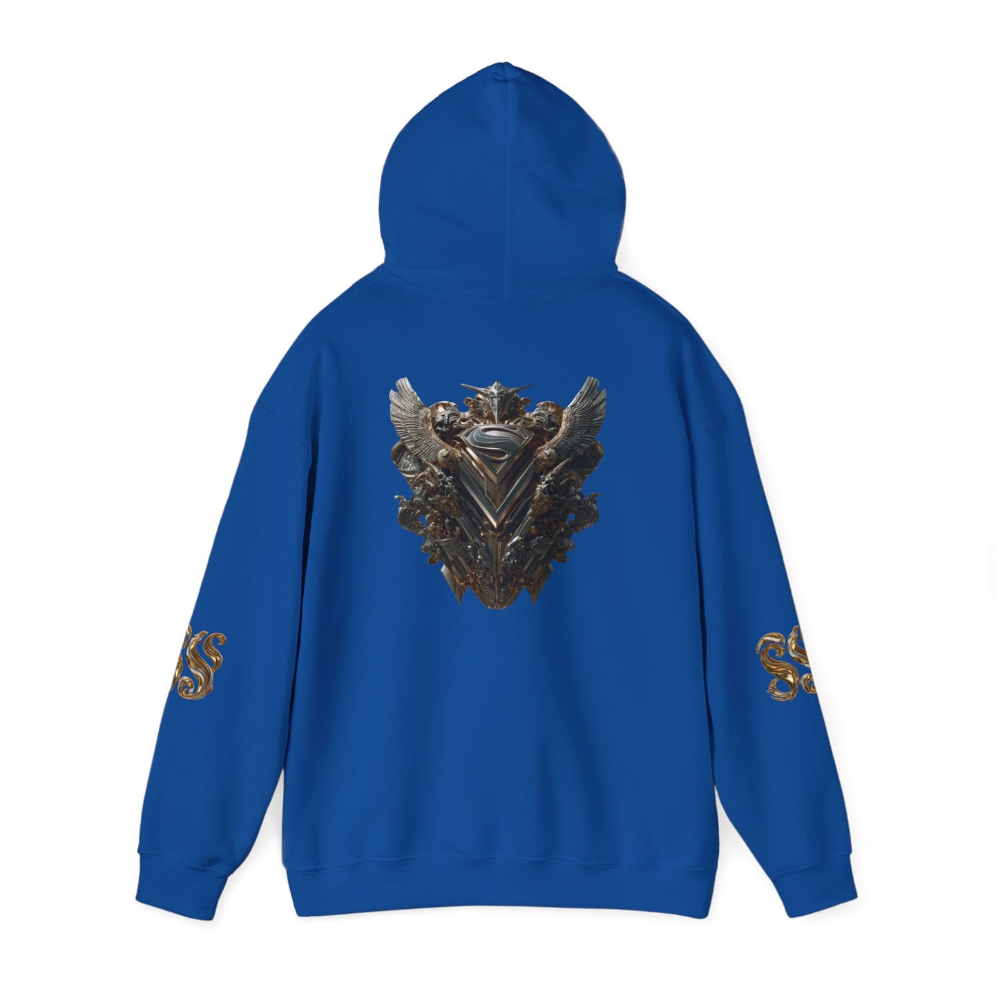 Epic Fantasy Unisex Hooded Sweatshirt with Bold Design