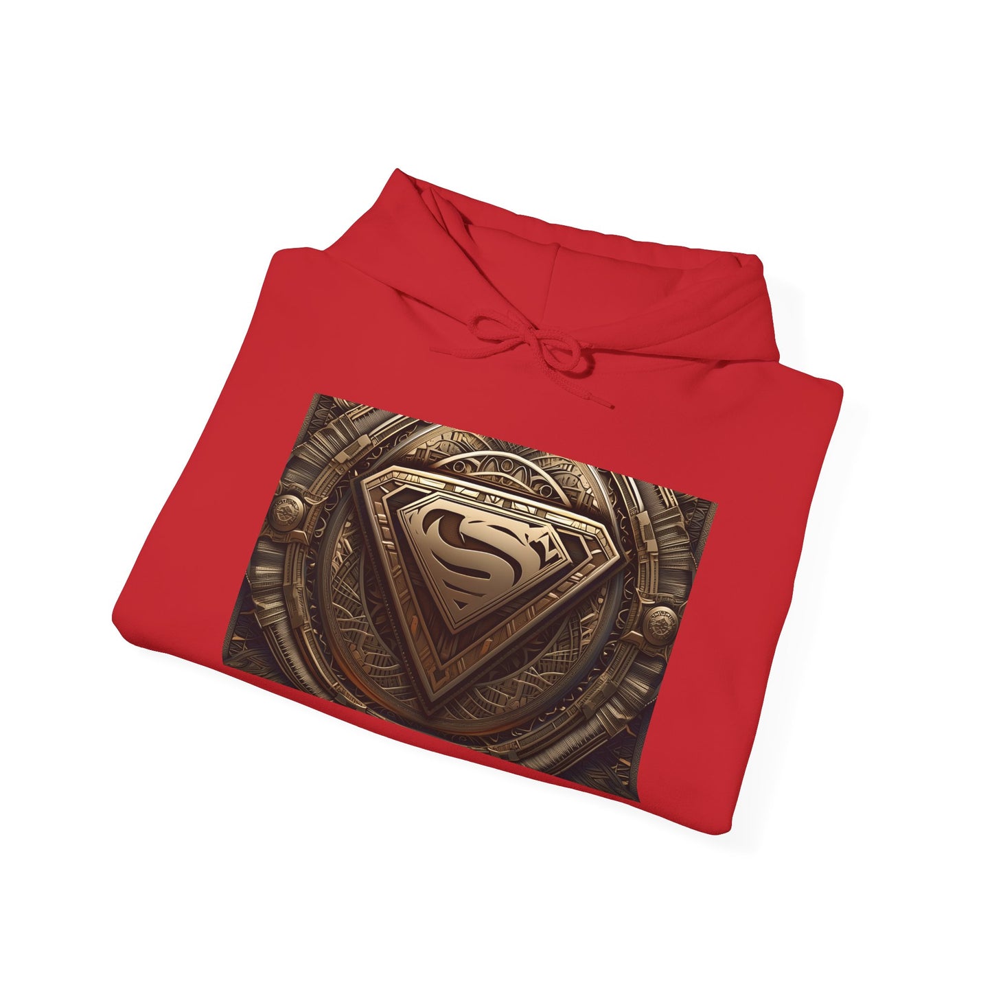 Superhero Emblem Unisex Hoodie - Heavy Blend™ Sweatshirt