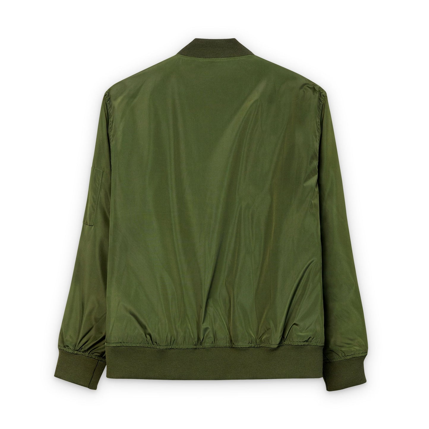 Eco-Friendly Embroidered Bomber Jacket - Stylish and Sustainable Outerwear