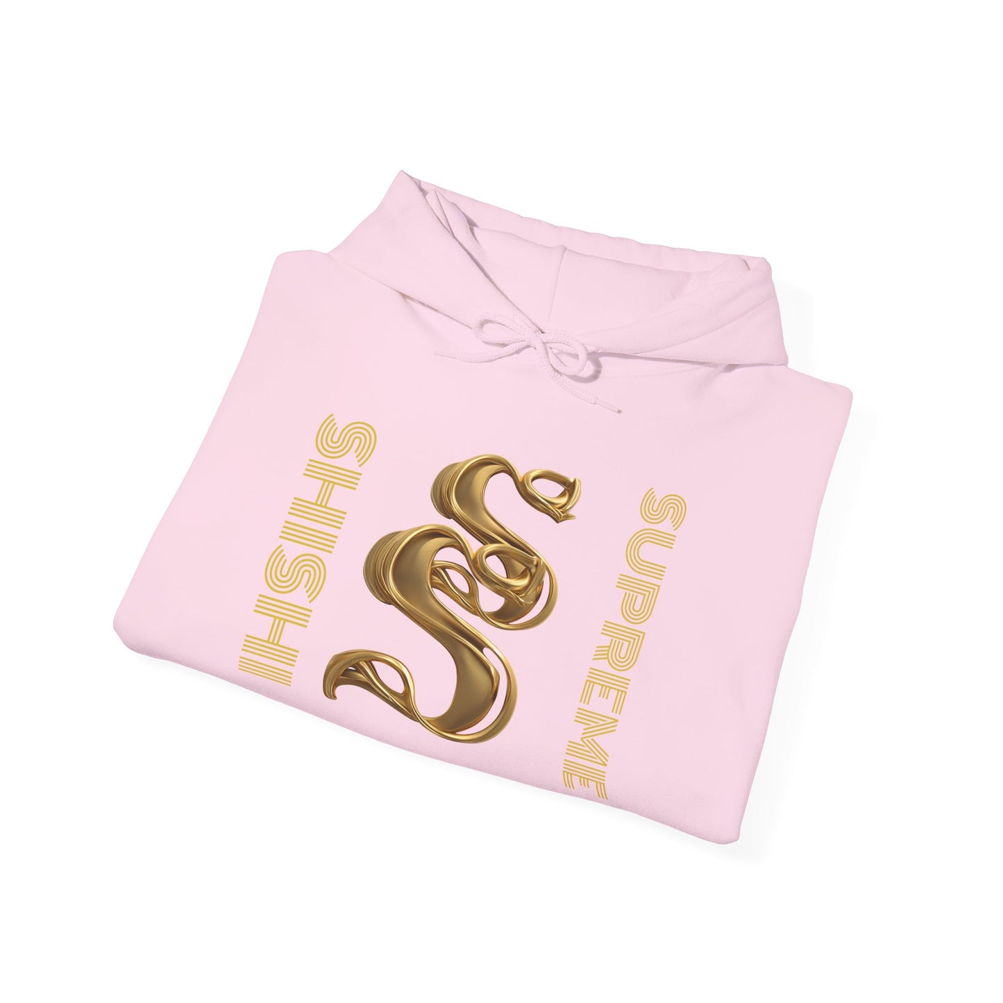 Gold Shishi Supreme Unisex Heavy Blend Hooded Sweatshirt | Stylish Streetwear for Casual Comfort
