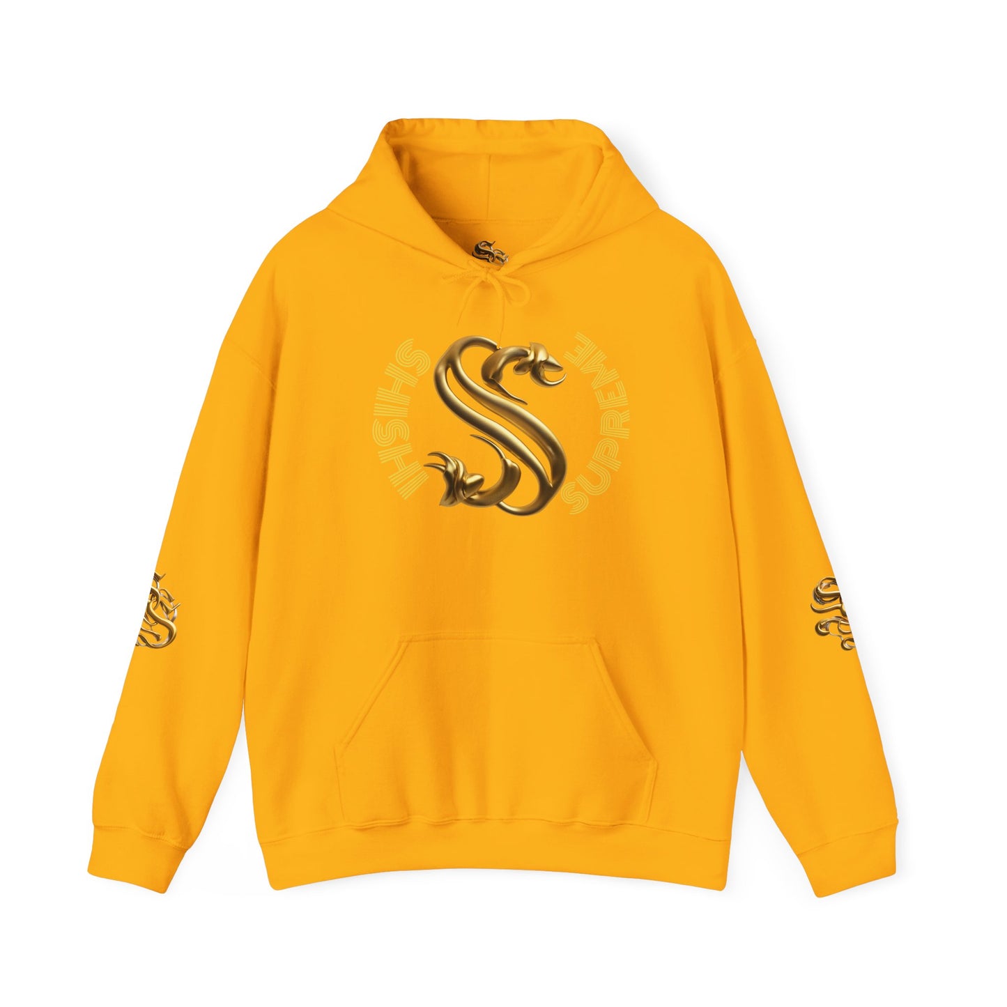 Supreme Gold Dragon Unisex Hoodie - Stylish and Comfortable