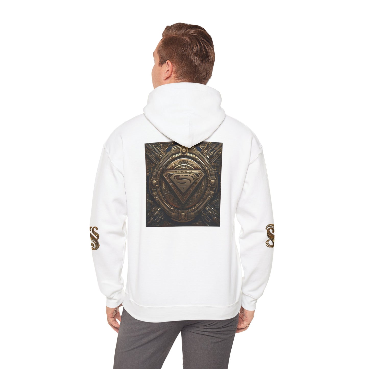 Superhero Inspired Unisex Heavy Blend™ Hoodie – Unique Design for Fans