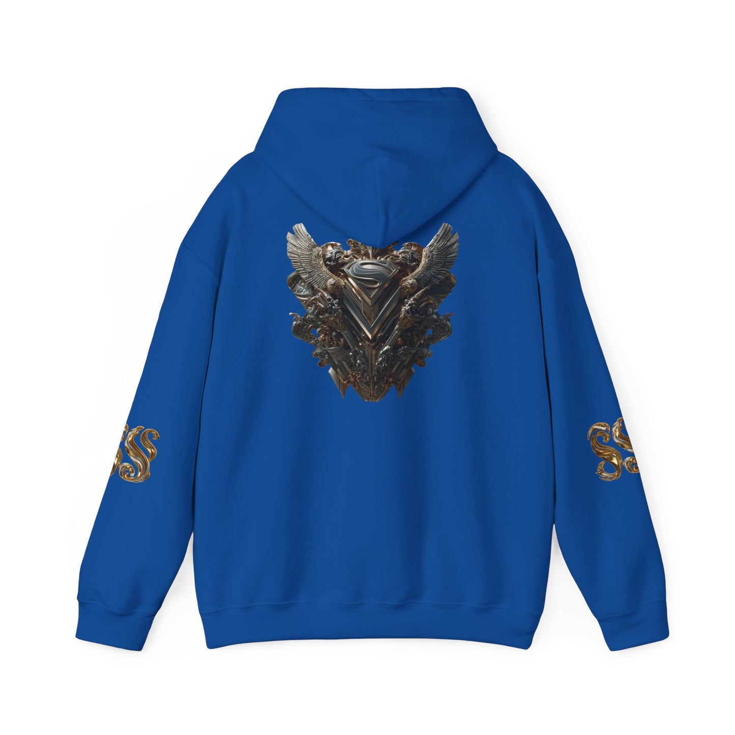 Epic Fantasy Unisex Hooded Sweatshirt with Bold Design