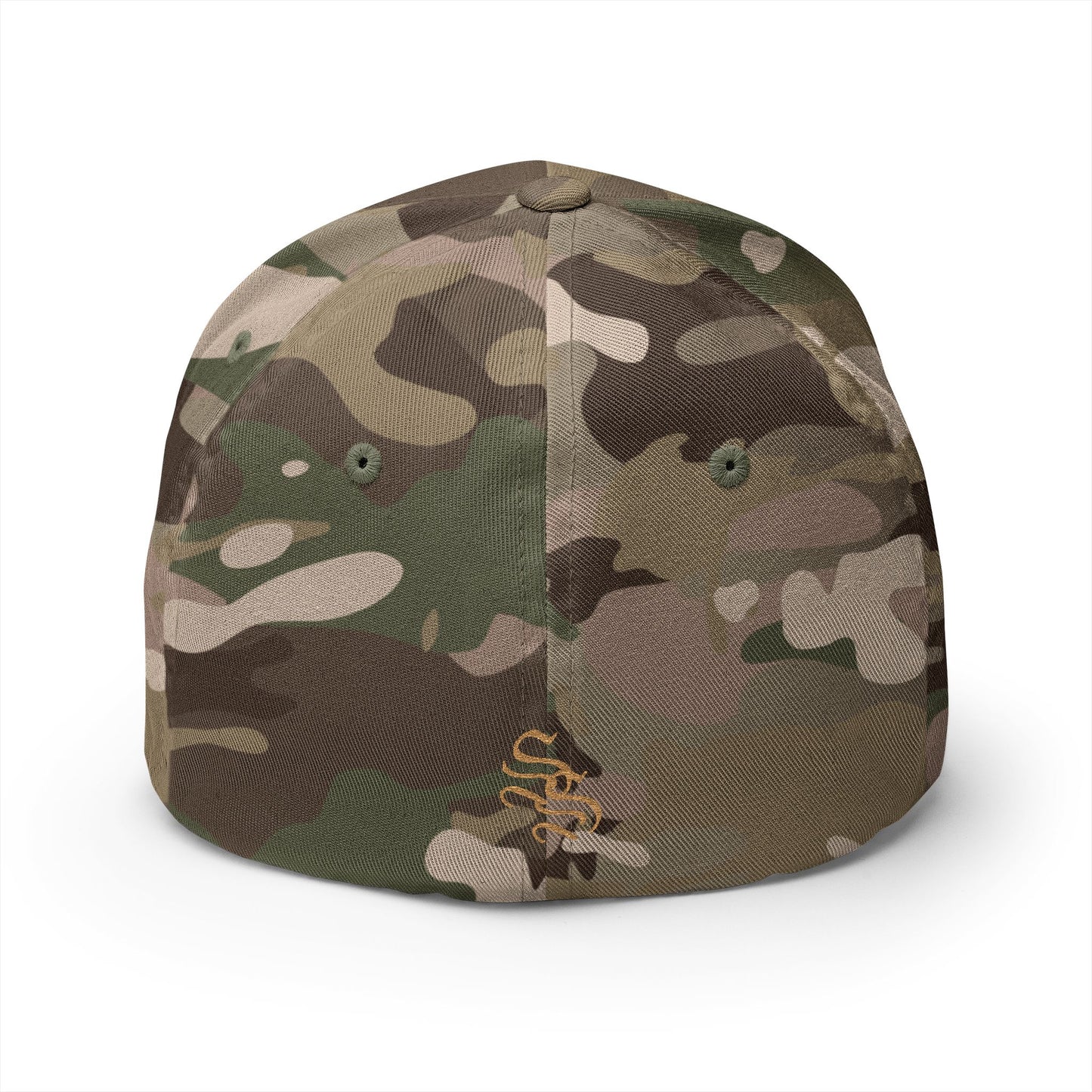 Embroidered Closed-Back Cap - Stylish Streetwear for Every Occasion