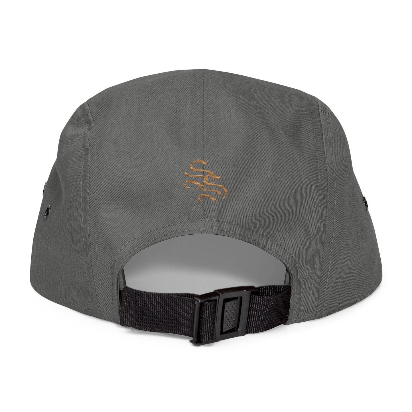 Stylish 5 Panel Cap with Embroidered Design - Trendy Headwear for Outdoor Adventures