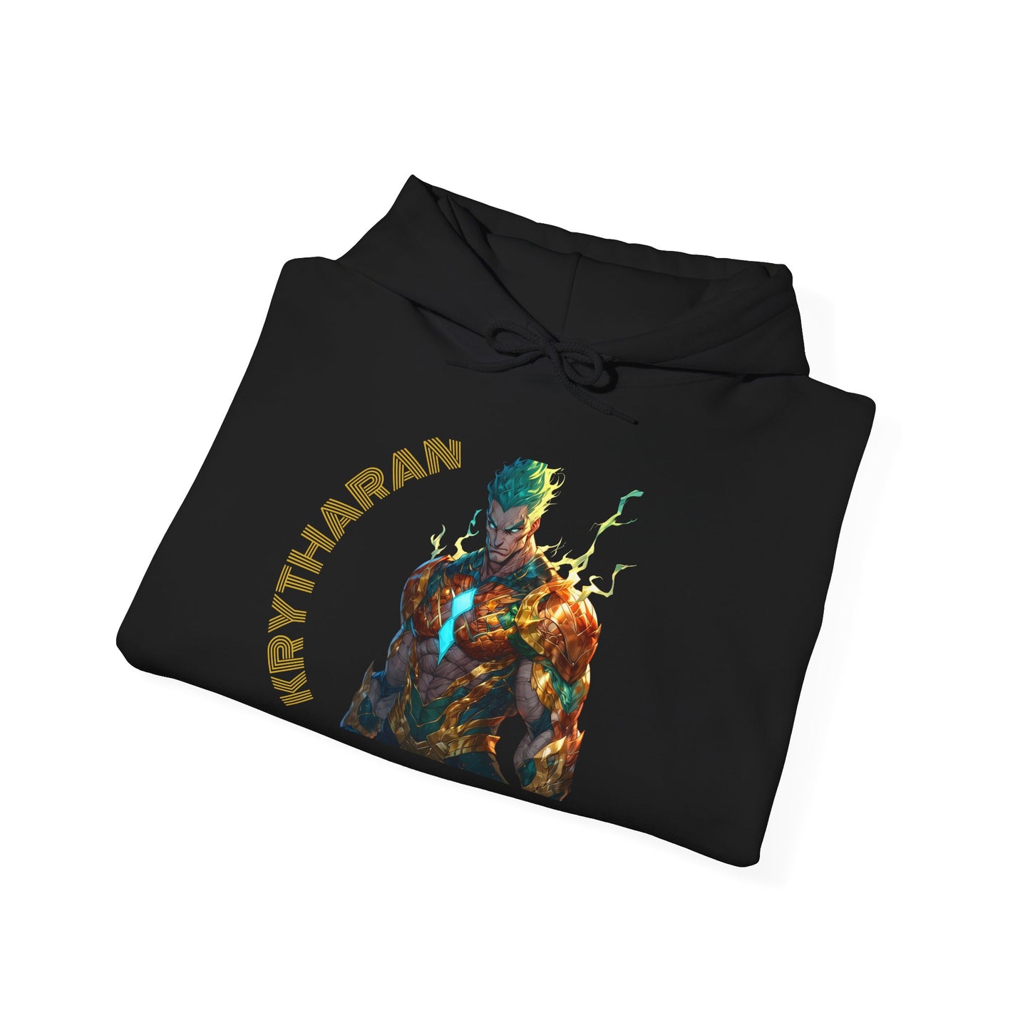 KRYTHARAN Graphic Unisex Hooded Sweatshirt - Unique Art Design