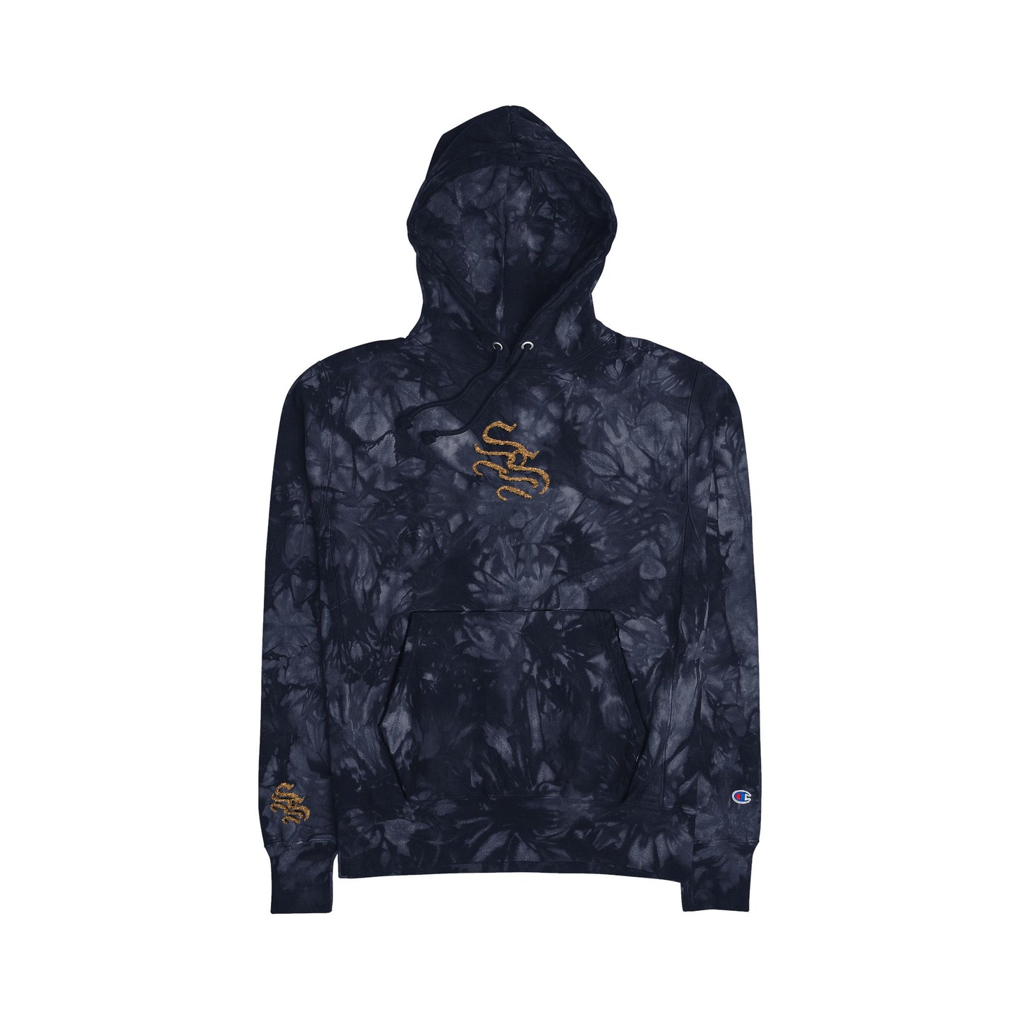 Unisex Champion Tie-Dye Hoodie (Embroidery)