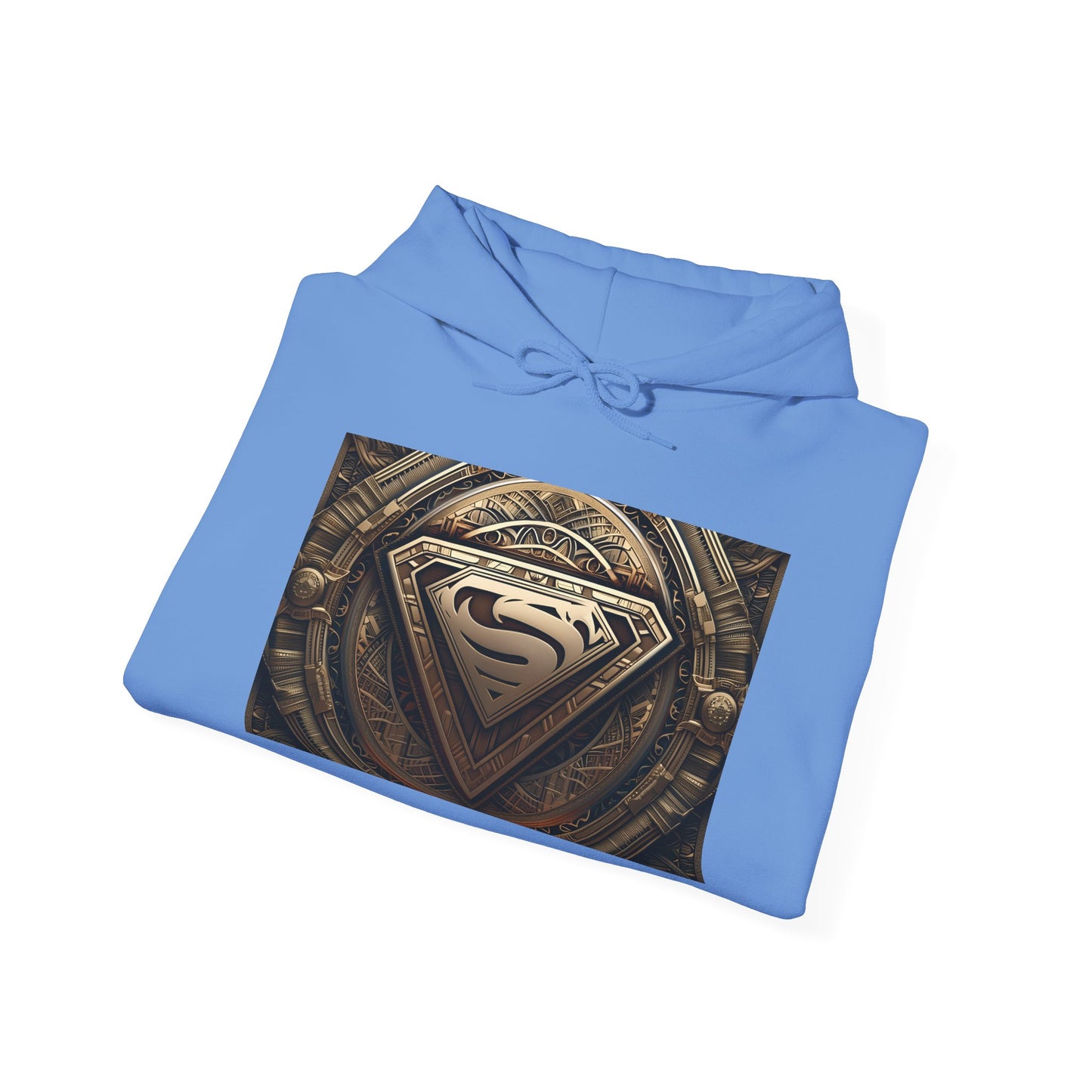 Superhero Heavy Blend™ Hoodie – Stylish Unisex Sweatshirt with Iconic Emblem