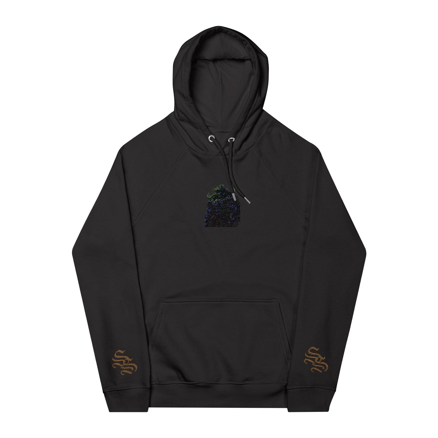 Unisex Eco Raglan Hoodie (Embroidery)