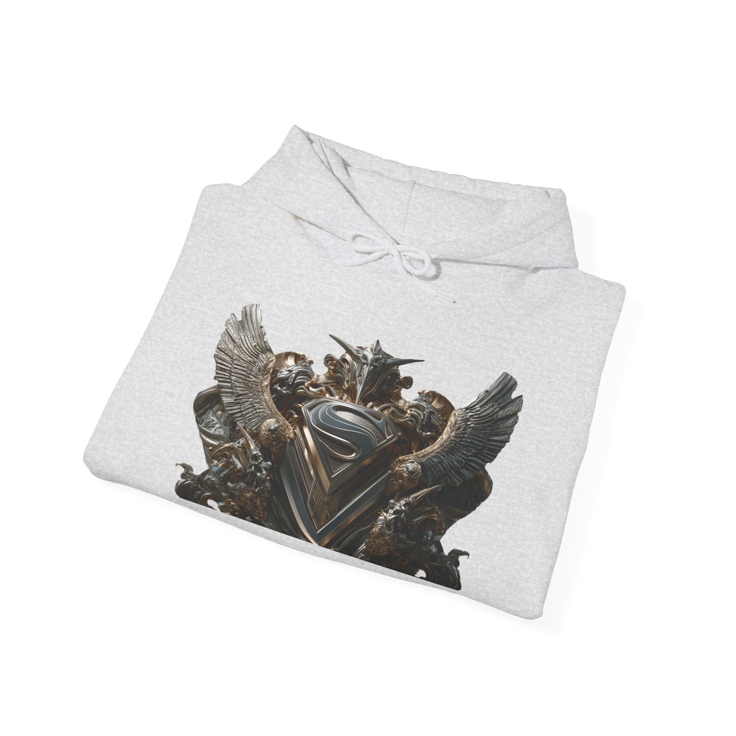 Epic Fantasy Unisex Hooded Sweatshirt with Bold Design