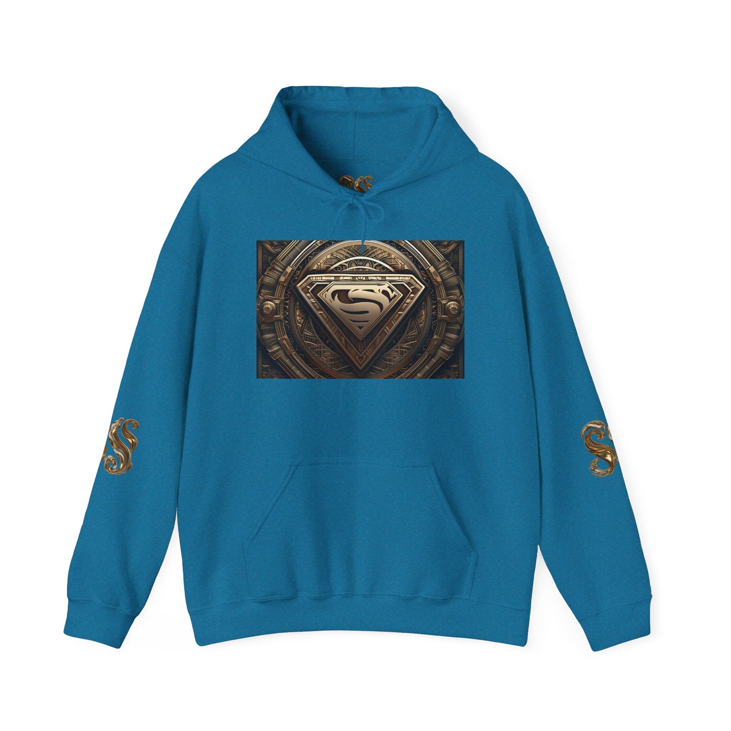 Superman Inspired Unisex Hooded Sweatshirt - Heavy Blend™