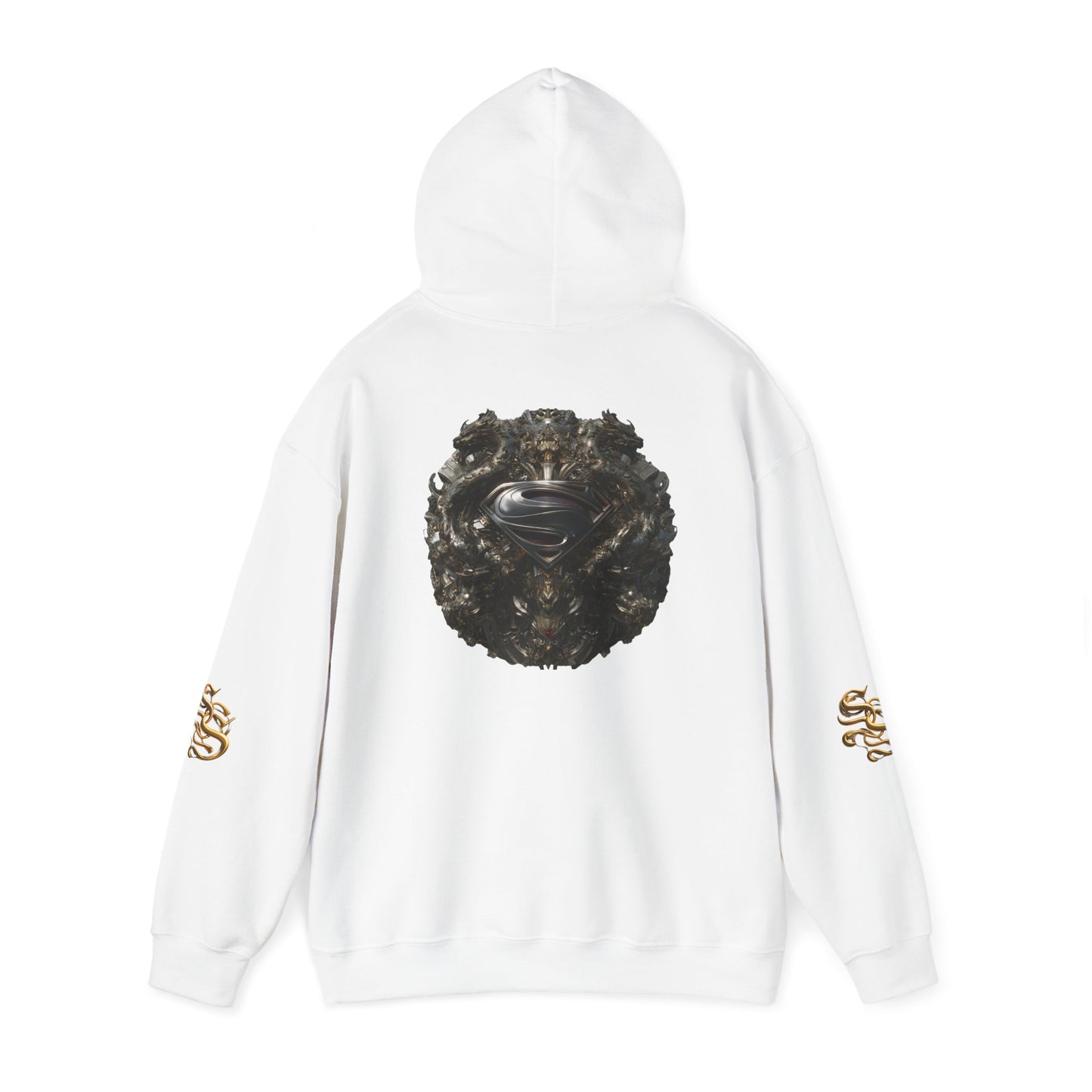 Vintage Superman Graphic Hoodie - Unisex Heavy Blend Sweatshirt