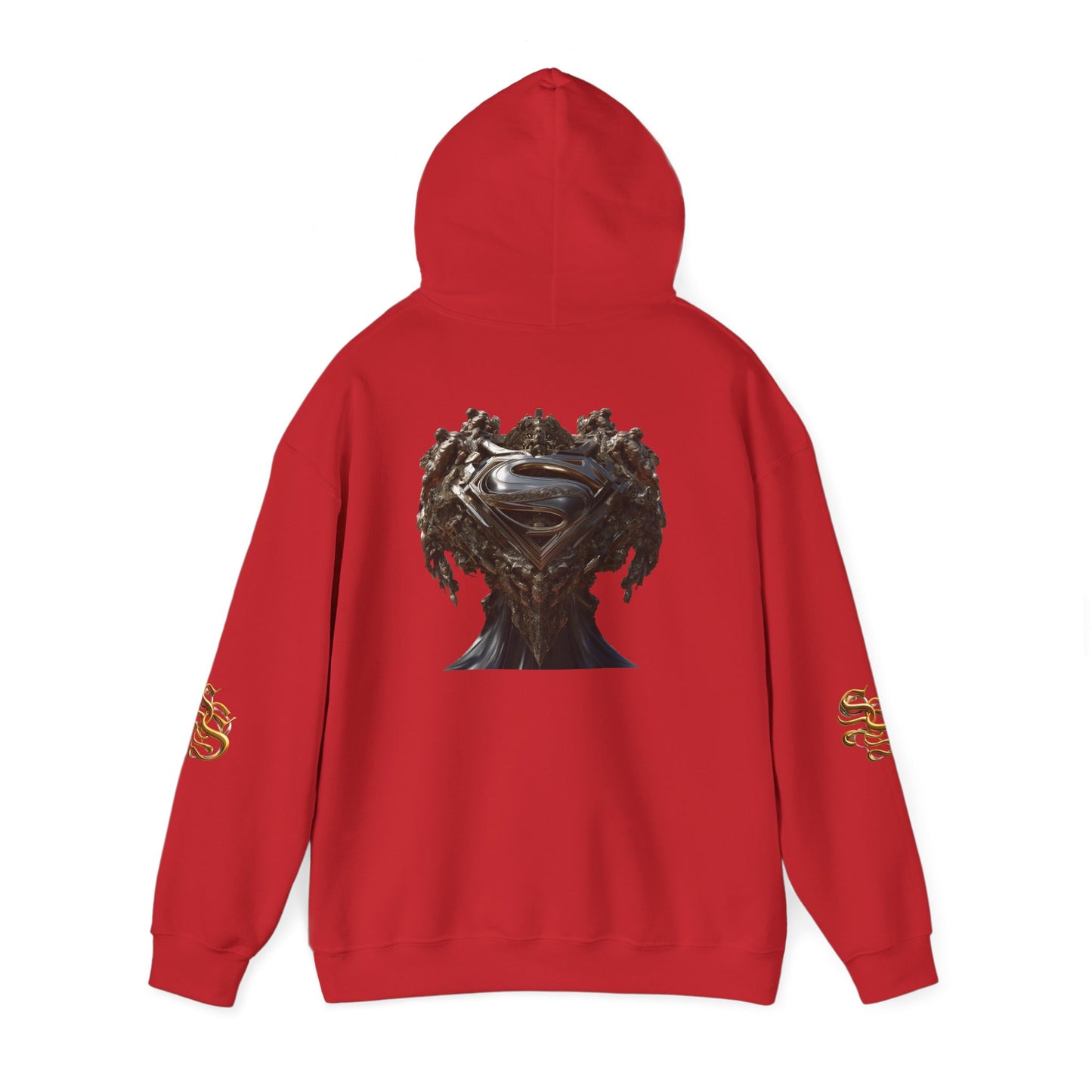 Unisex Heavy Blend™ Superhero Graphic Hoodie - Bold and Stylish Apparel for Fans