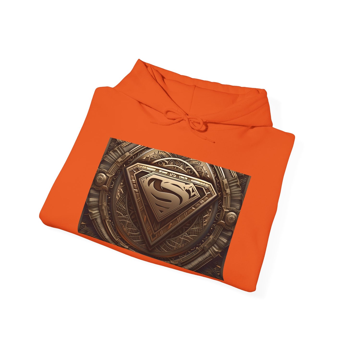 Superhero Emblem Unisex Hoodie - Heavy Blend™ Sweatshirt