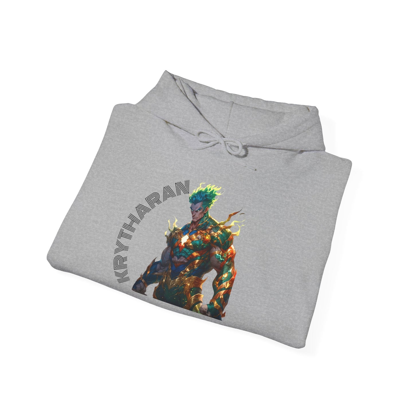 Fantasy Graphic Hooded Sweatshirt - Perfect for Gamers and Art Lovers