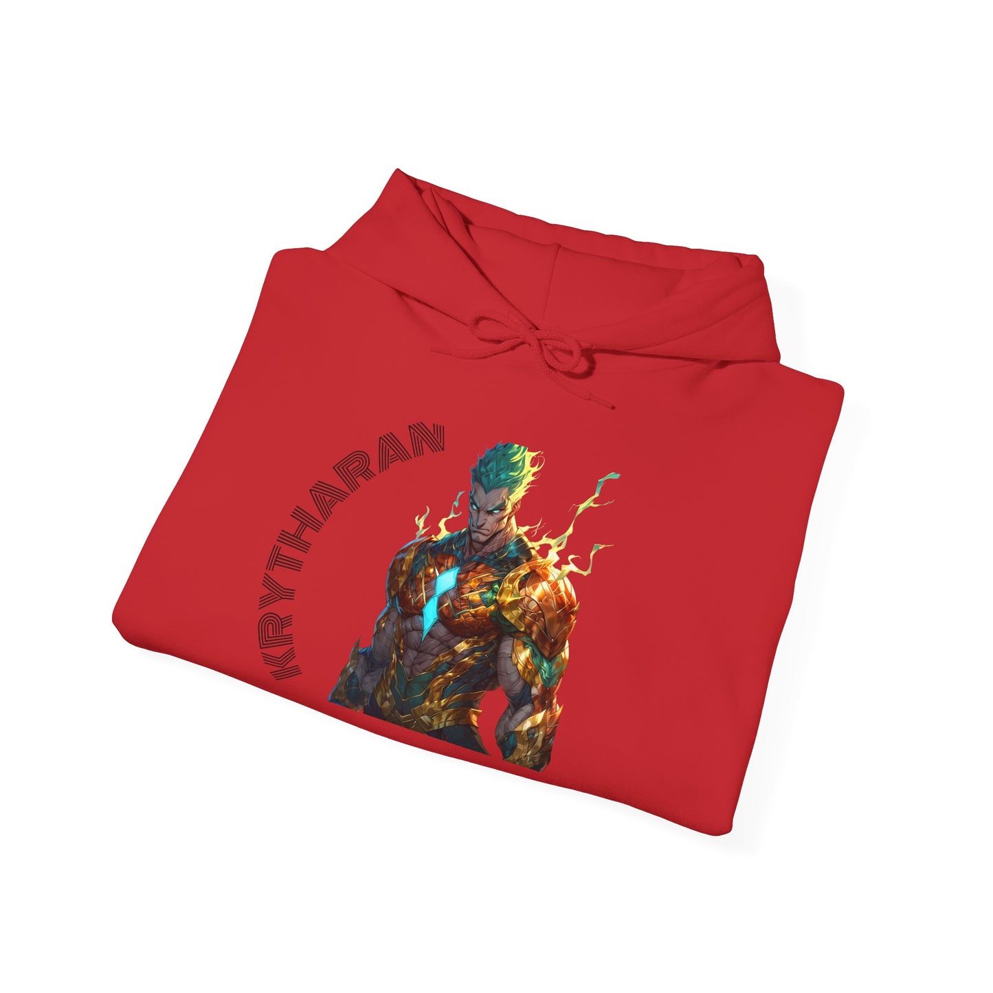 KRYTHARAN Graphic Unisex Hooded Sweatshirt - Unique Art Design