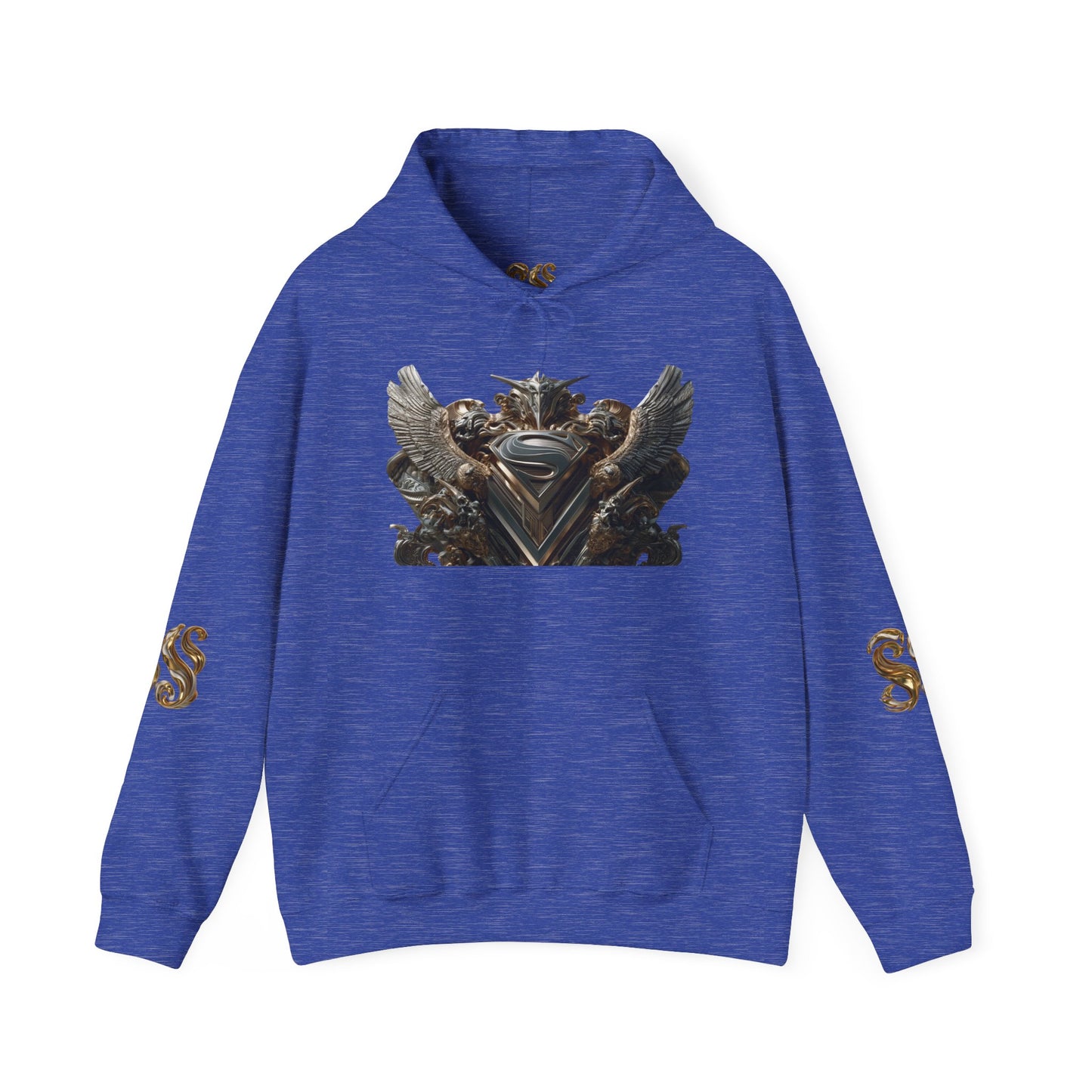 Epic Fantasy Unisex Hooded Sweatshirt with Bold Design