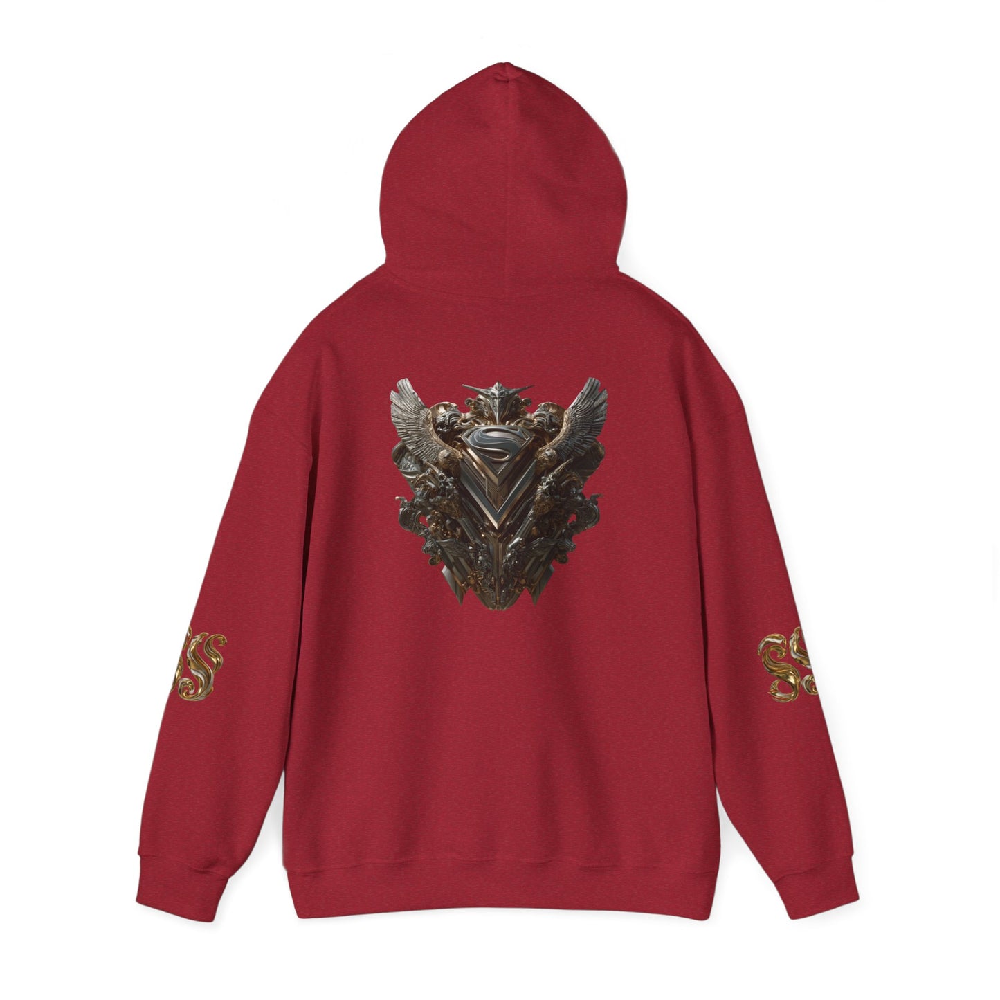 Epic Fantasy Unisex Hooded Sweatshirt with Bold Design